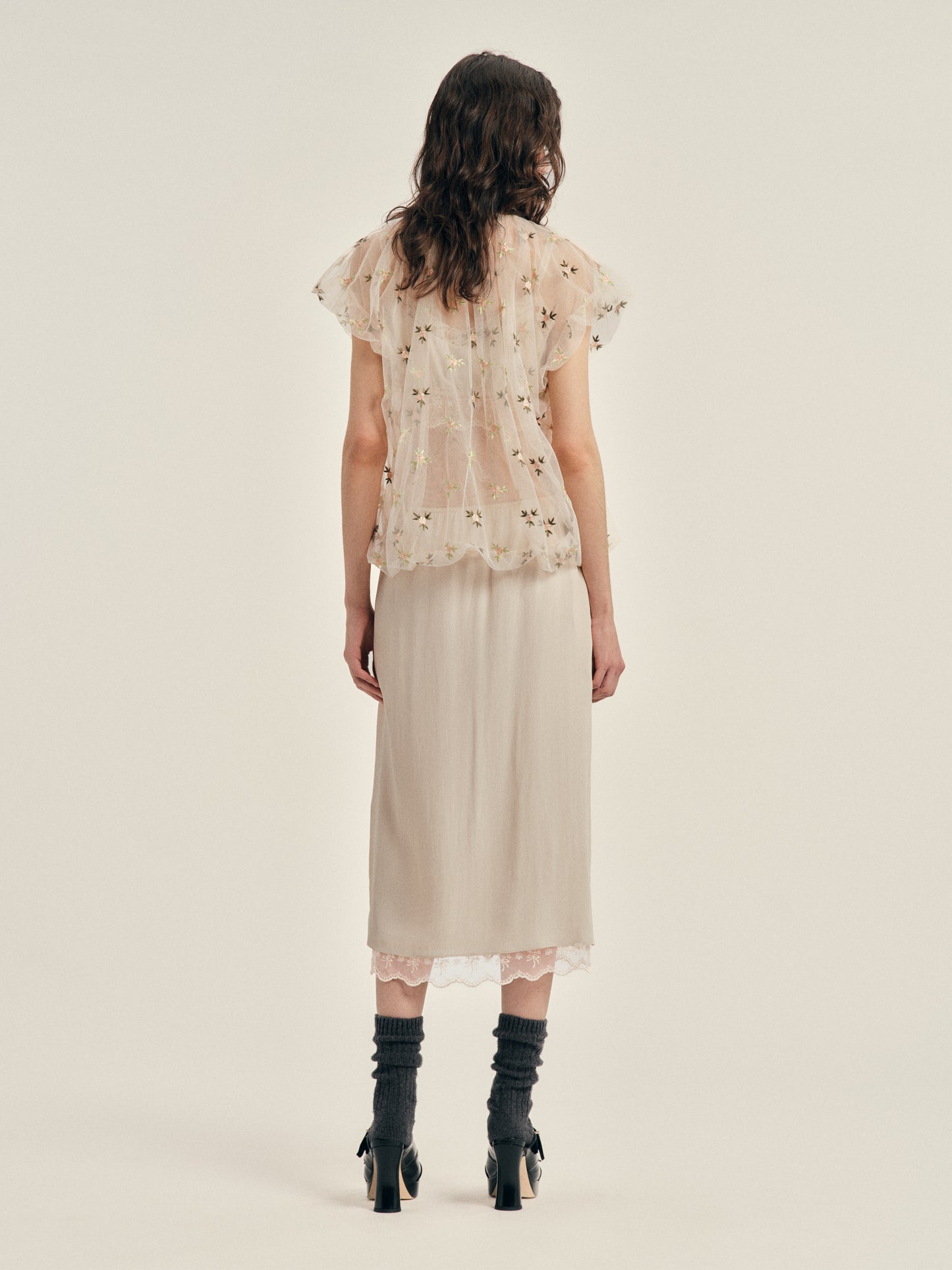 Gathered Cord Top