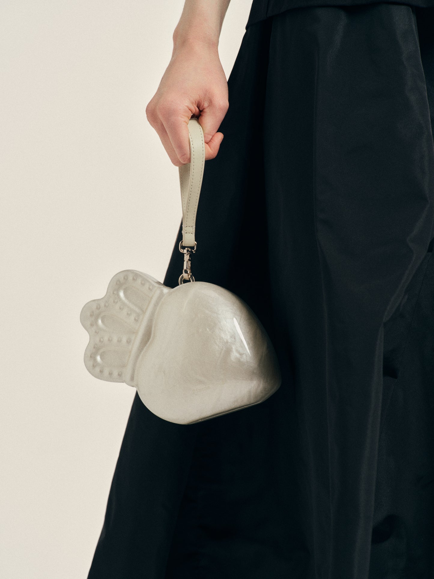 Pearl Crossbody Claddagh Bag