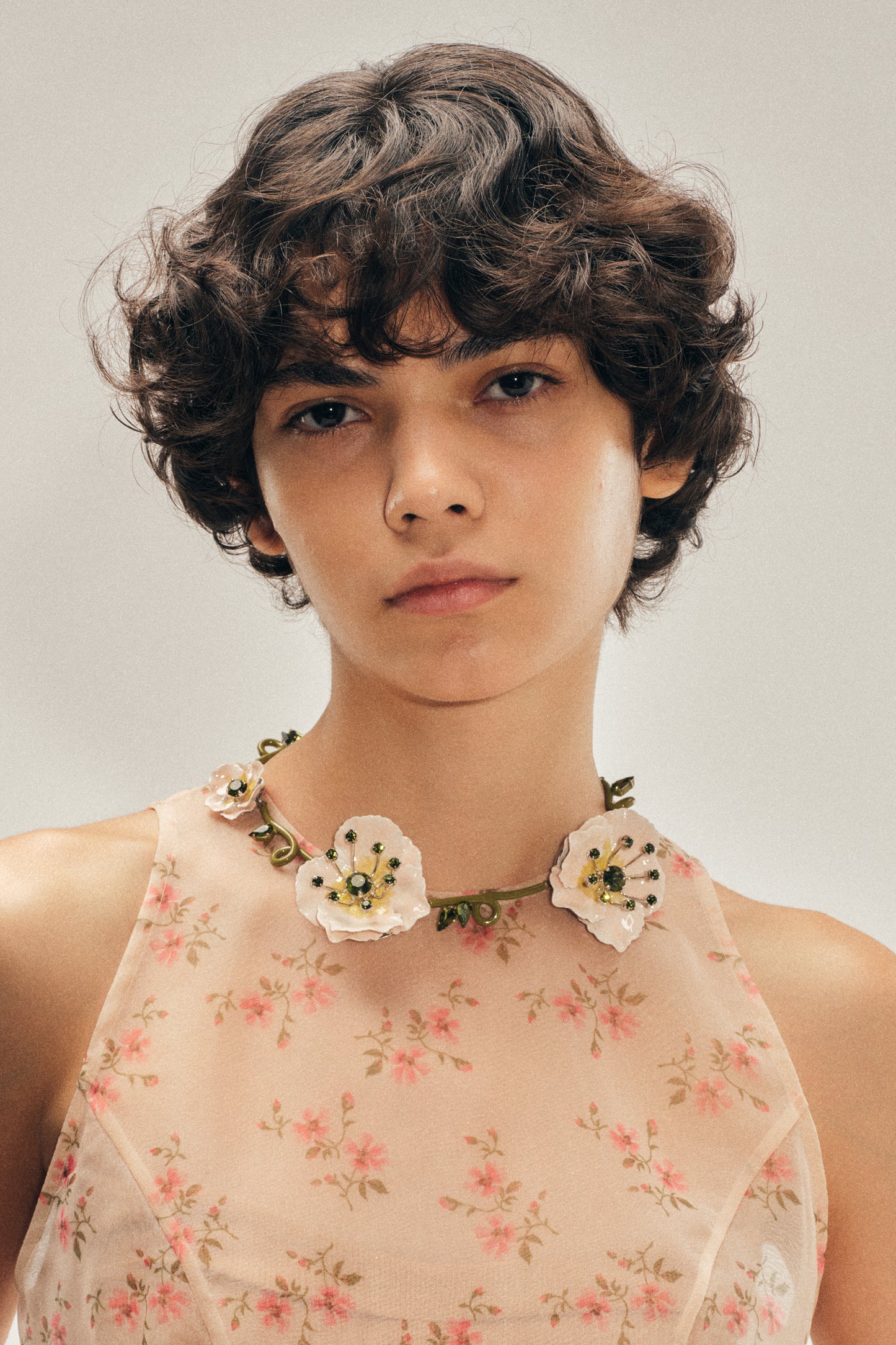 Turbo Blooming Poppy Necklace