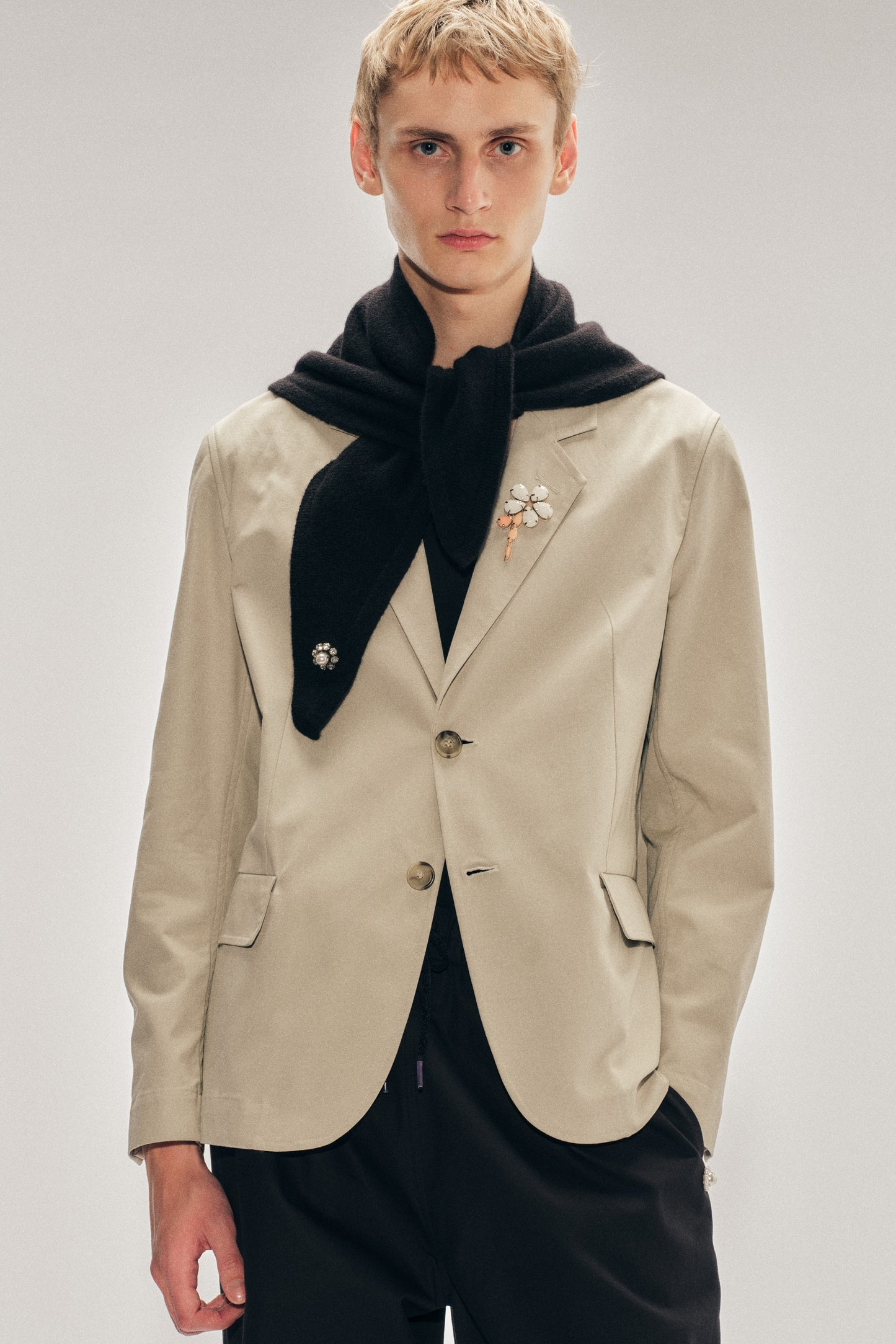 Embellished Relaxed Blazer