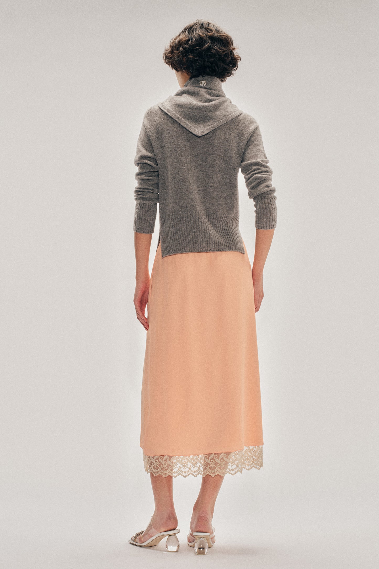 Turbo Embellished Relaxed Cashmere Cardigan