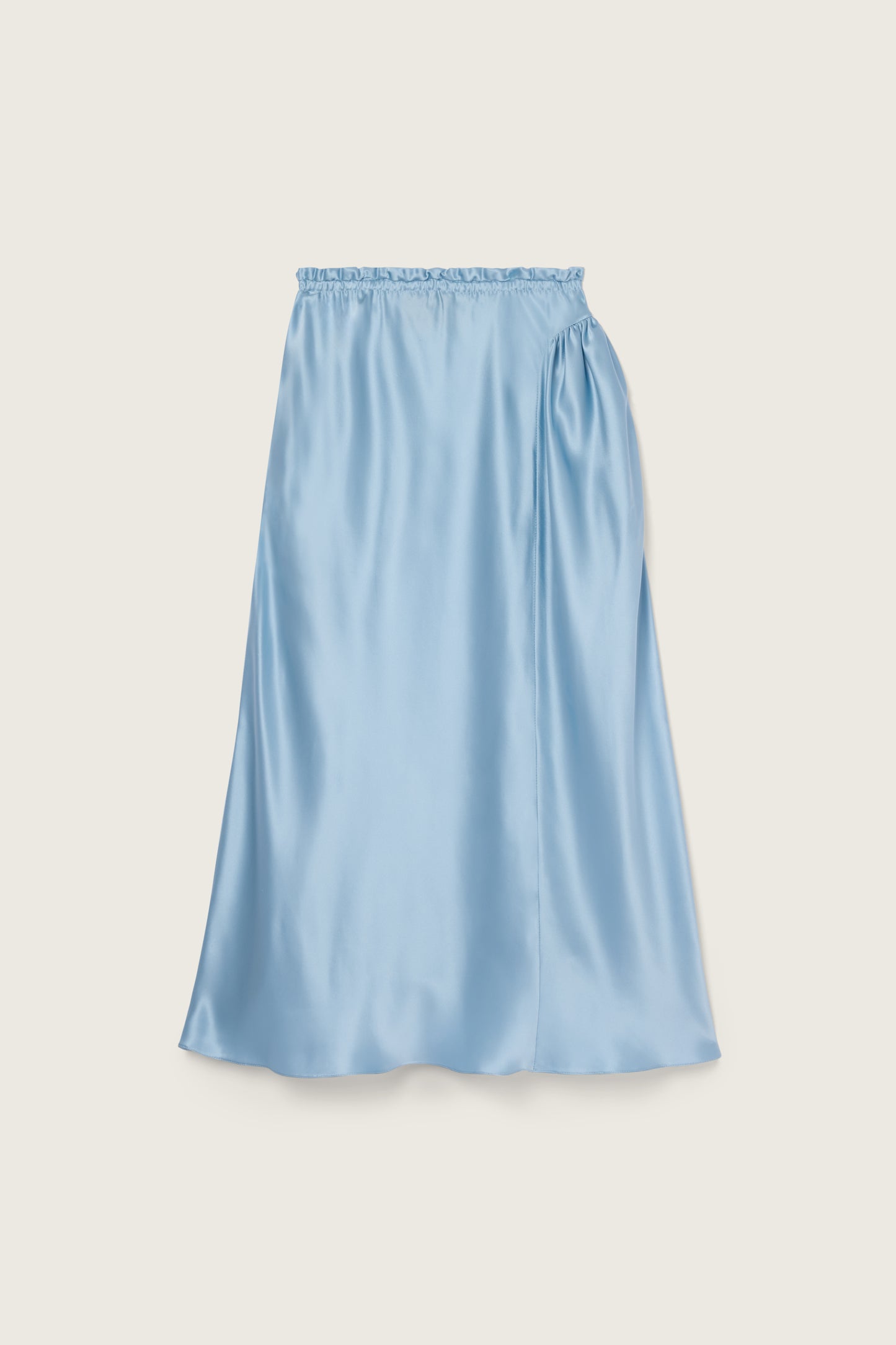 Single Hip Detail Easy Skirt