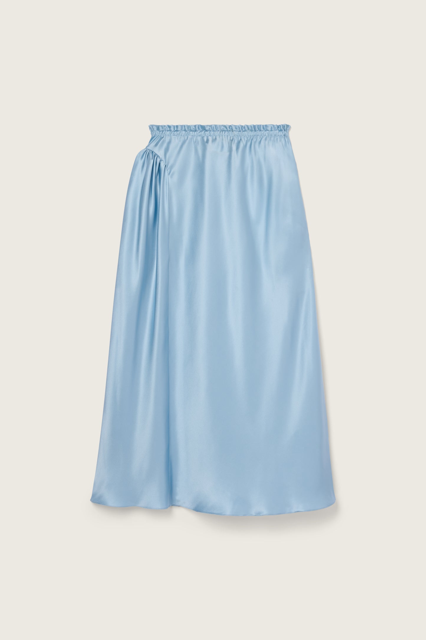Single Hip Detail Easy Skirt