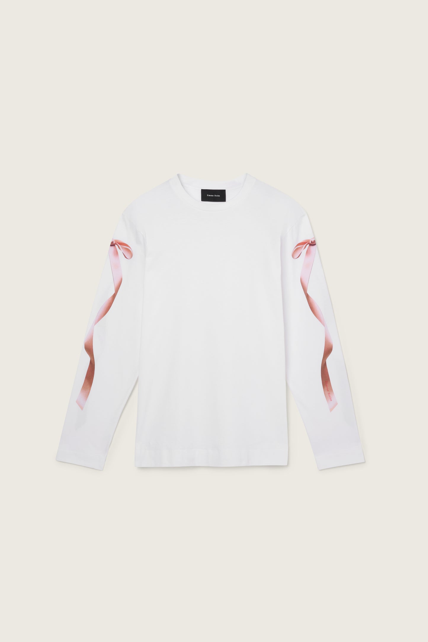 Ribbon Bow Tail Long Sleeve T-Shirt