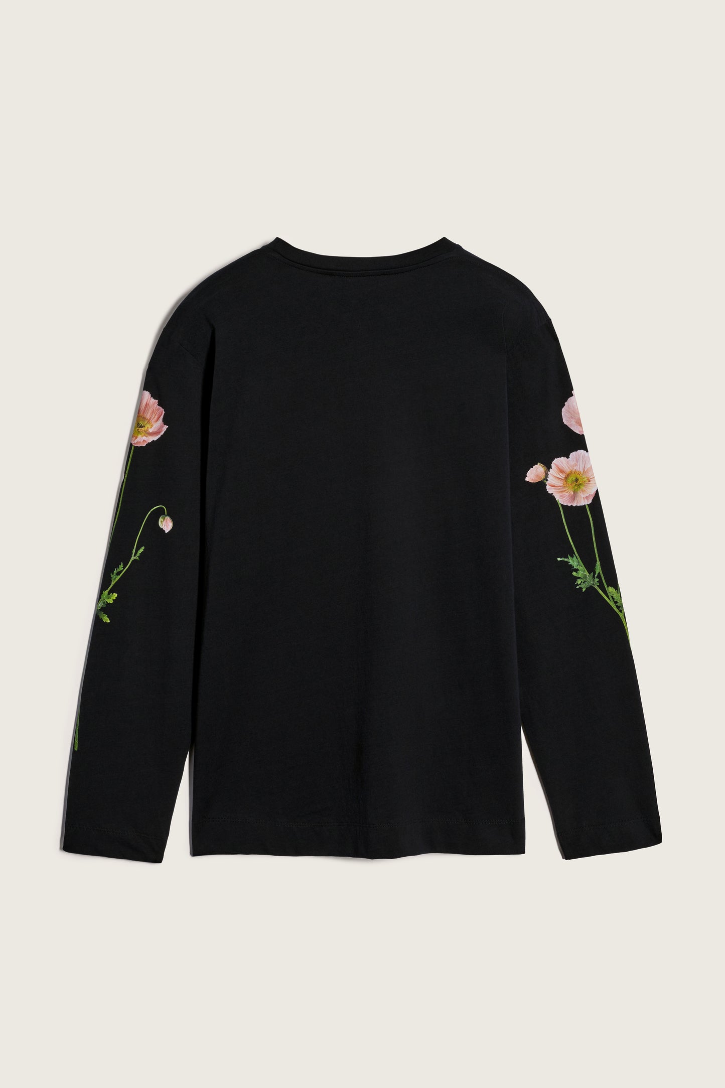 Poppy Field Print Long Sleeve T-Shirt