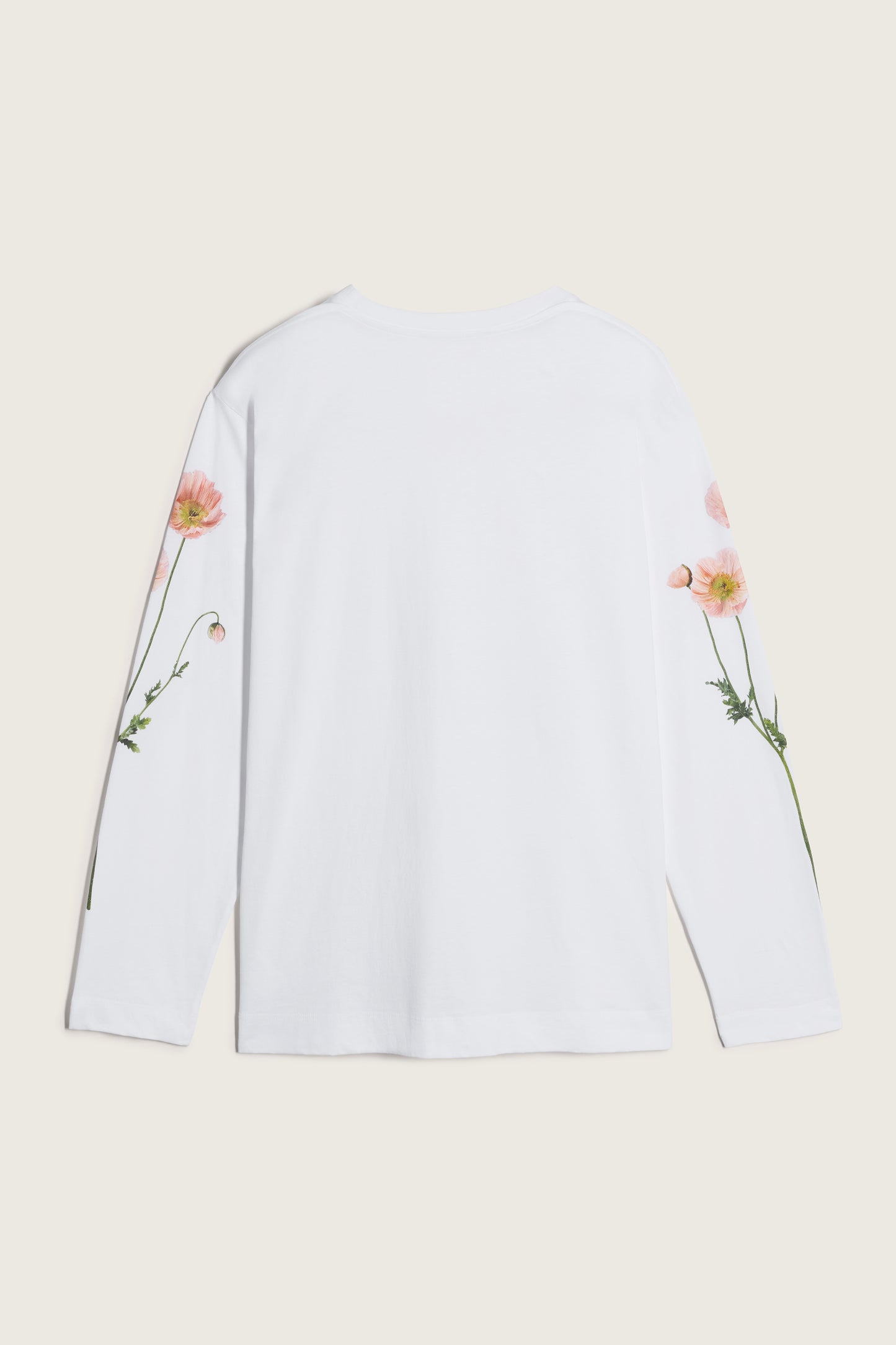 Poppy Field Print Long Sleeve T-Shirt