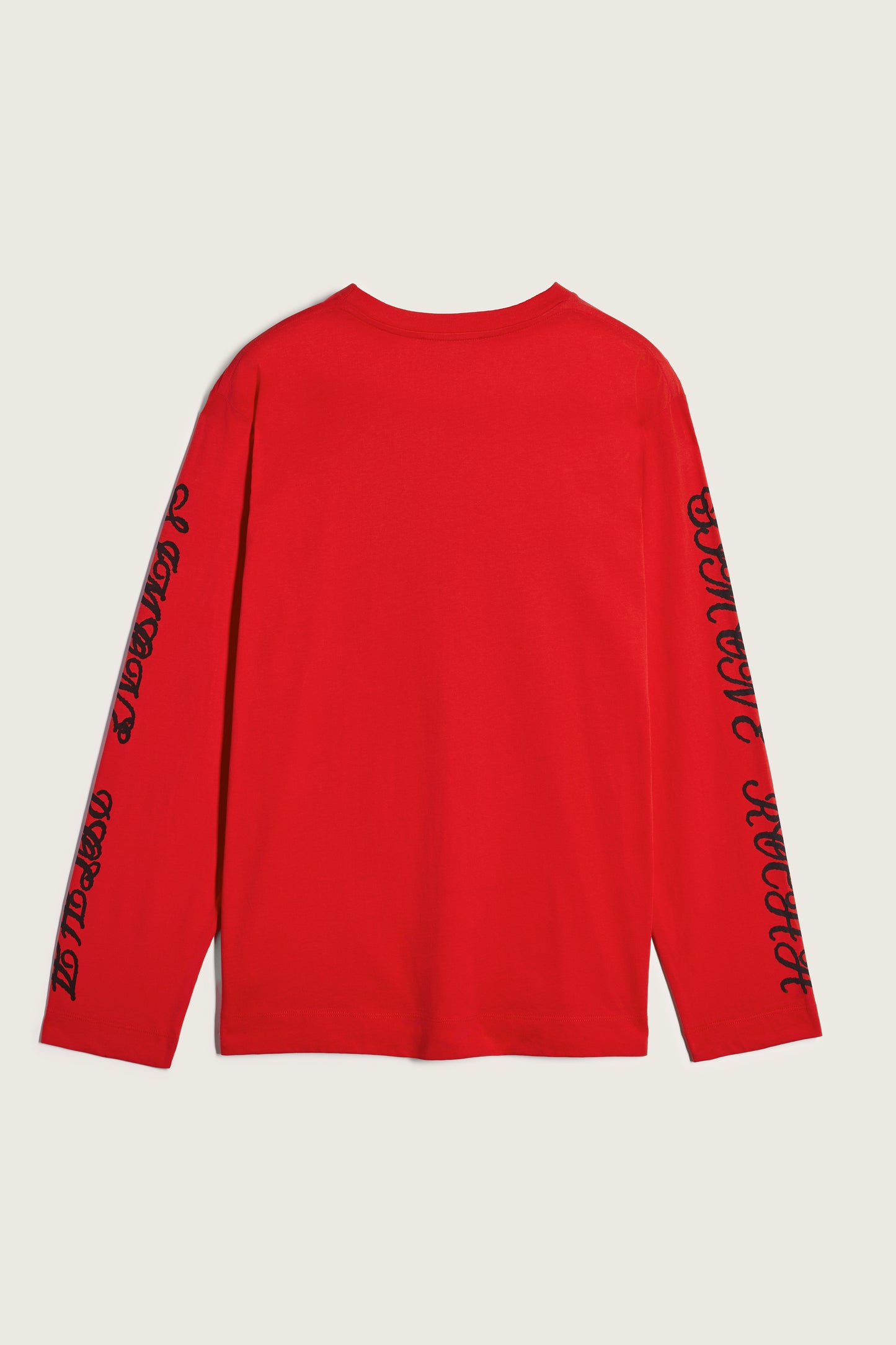 Dim Sum Logo Print Long Sleeve T-Shirt