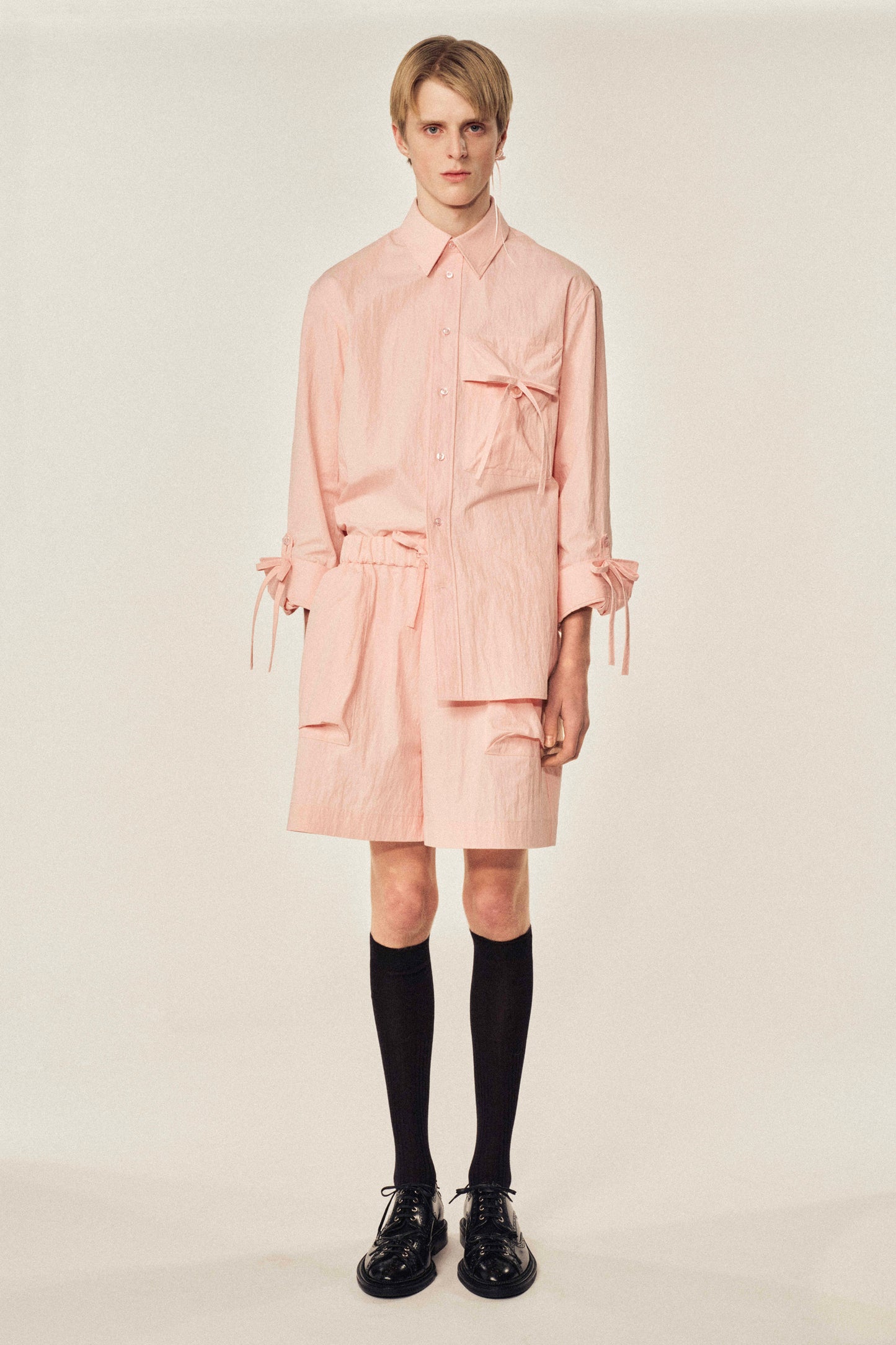 Bow Detail Workwear Shirt