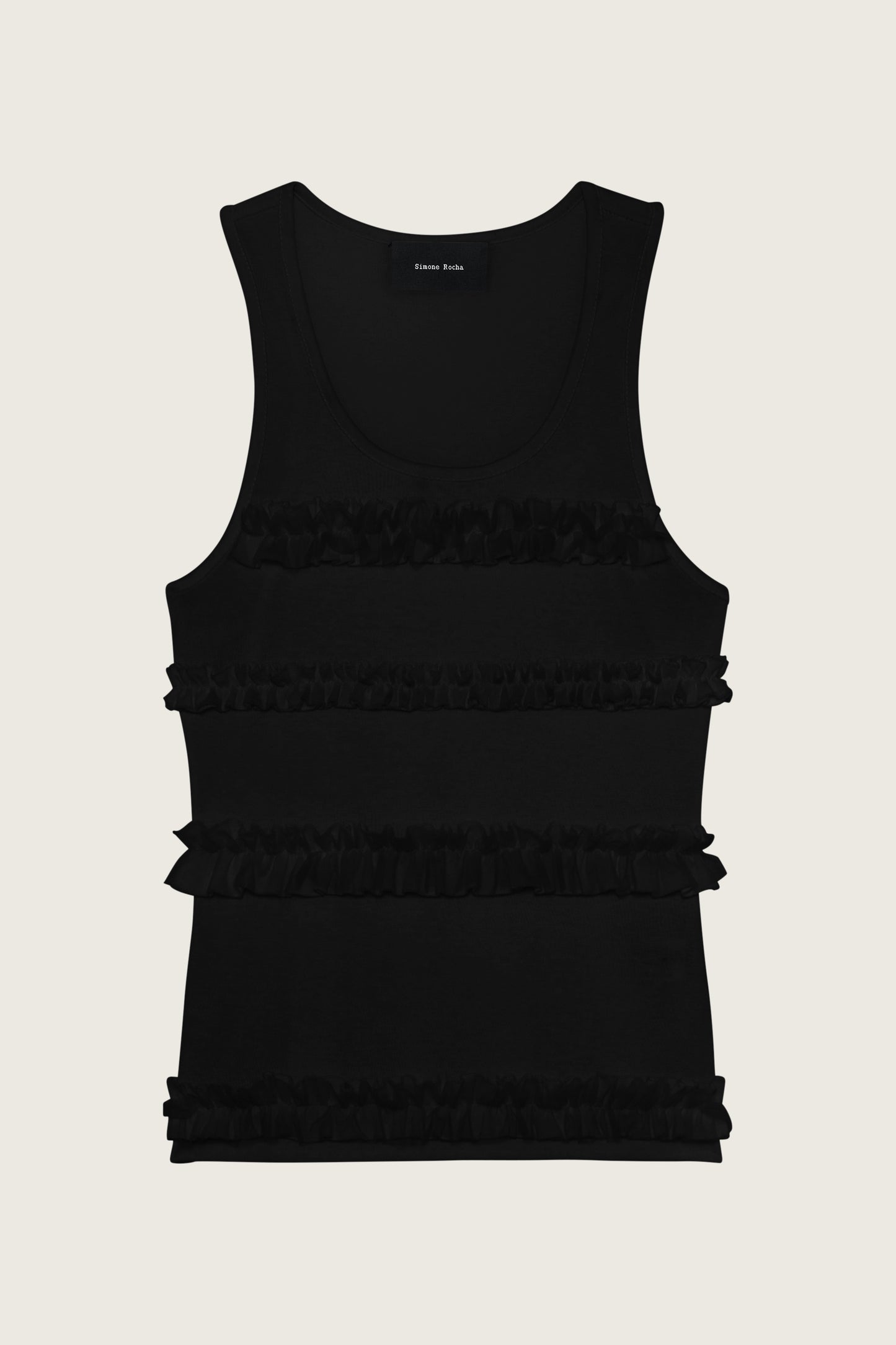 Ruffle Frill Tank Top