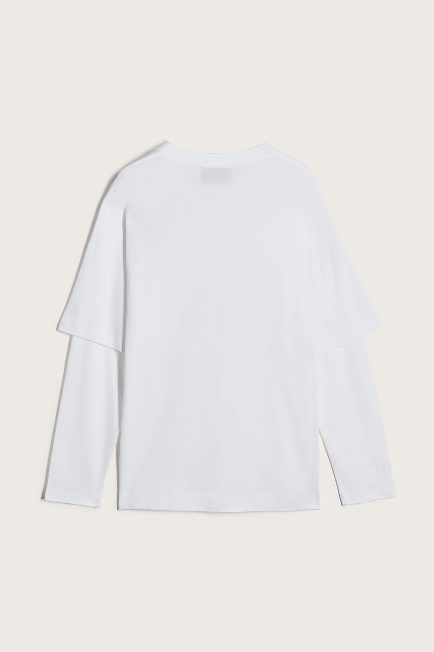 Layered Ruffle Pocket Long Sleeve T-Shirt