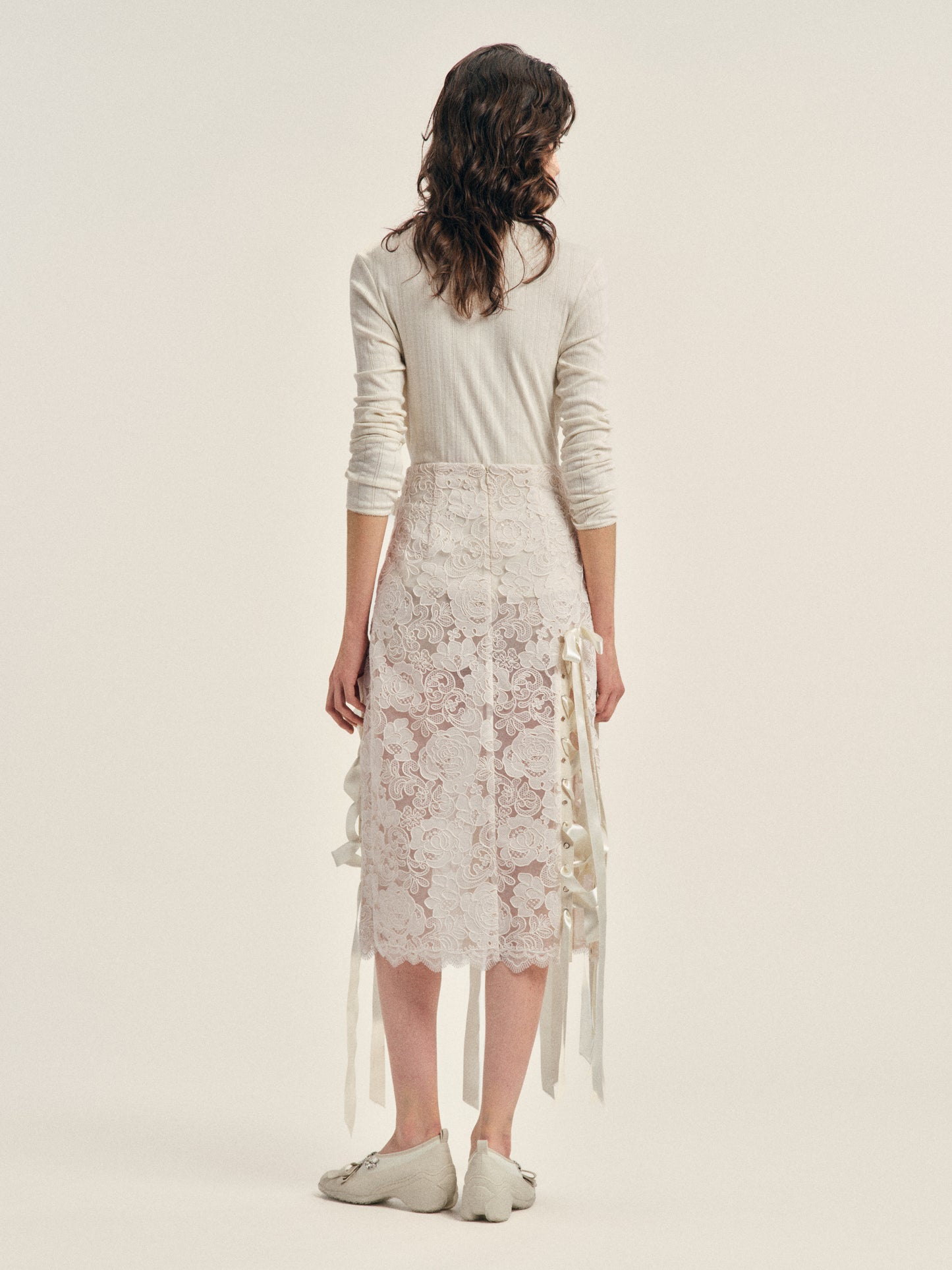 Turbo Embellished Pointelle Cardigan