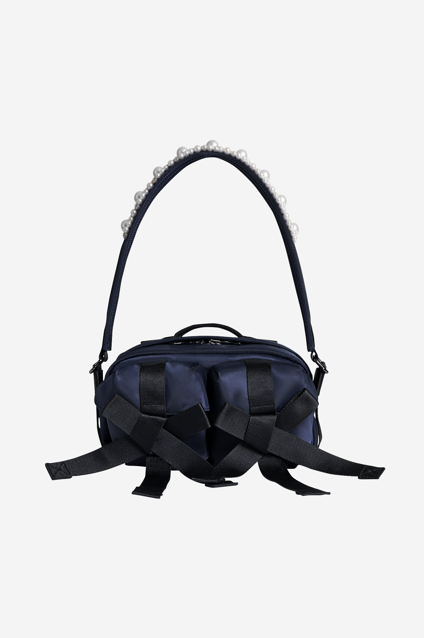 Navy beaded bag online