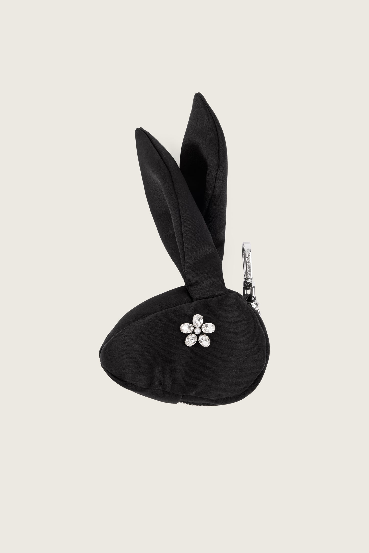 Satin Hare Coin Purse Bag Charm