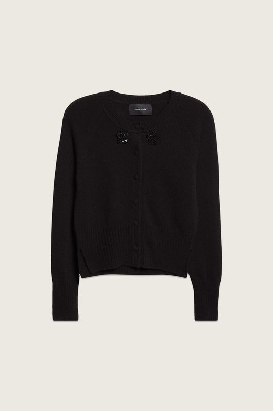 Embellished Cashmere Cardigan