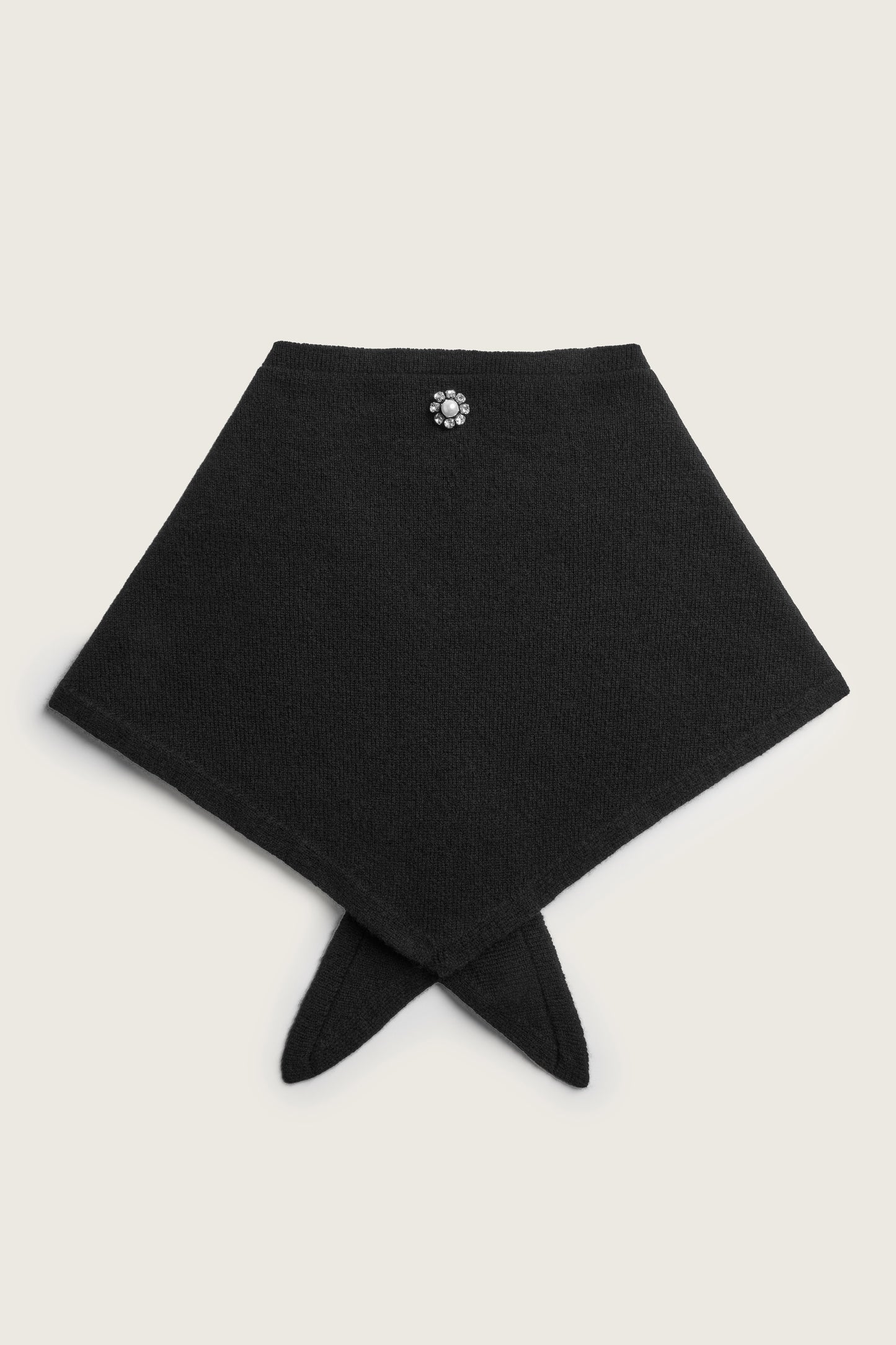 Embellished Cashmere Neckerchief
