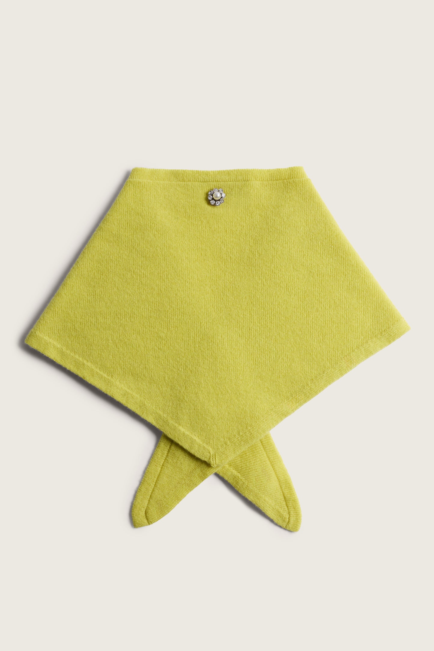 Embellished Cashmere Neckerchief
