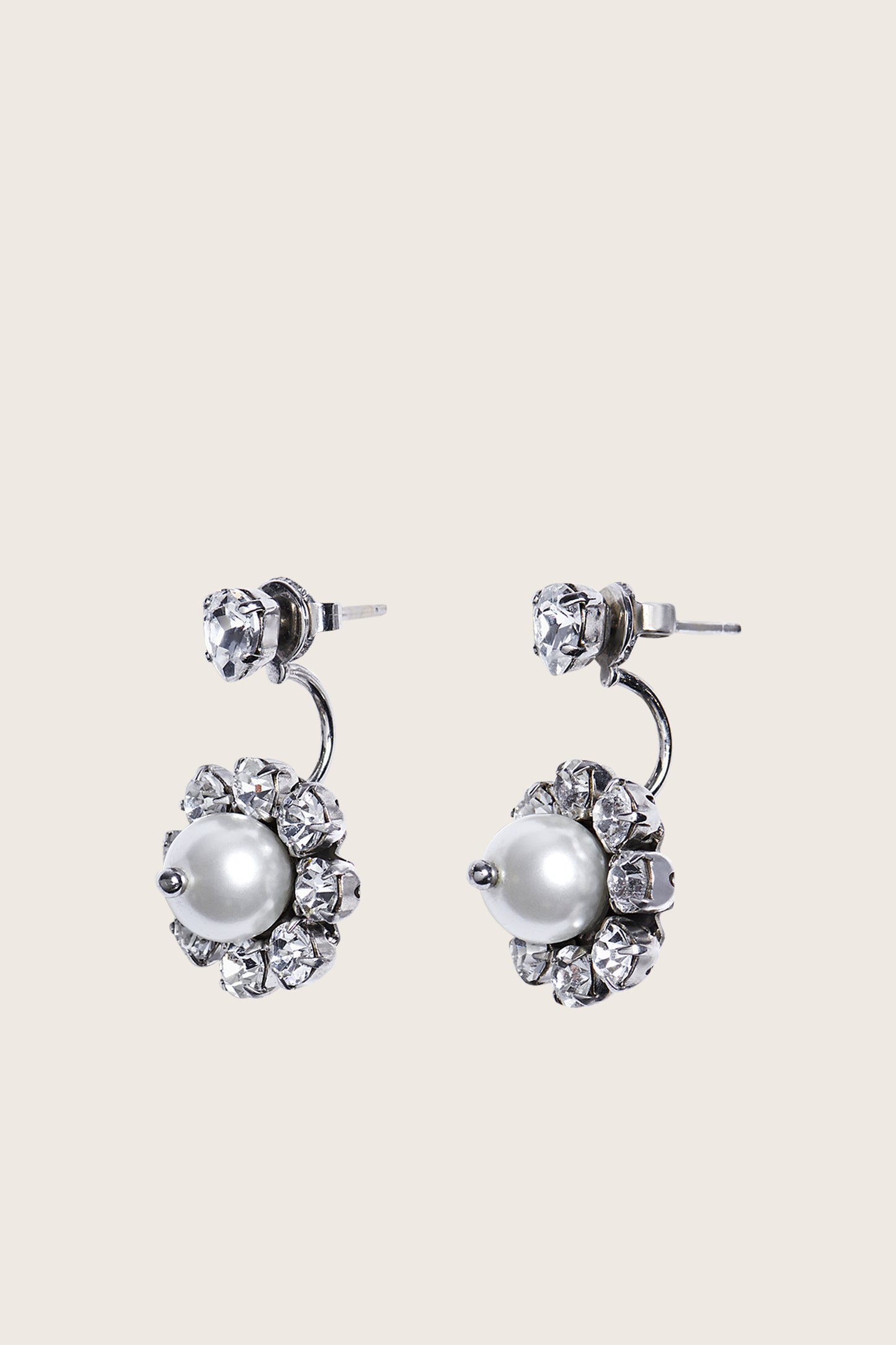 Crystal Daisy Earrings