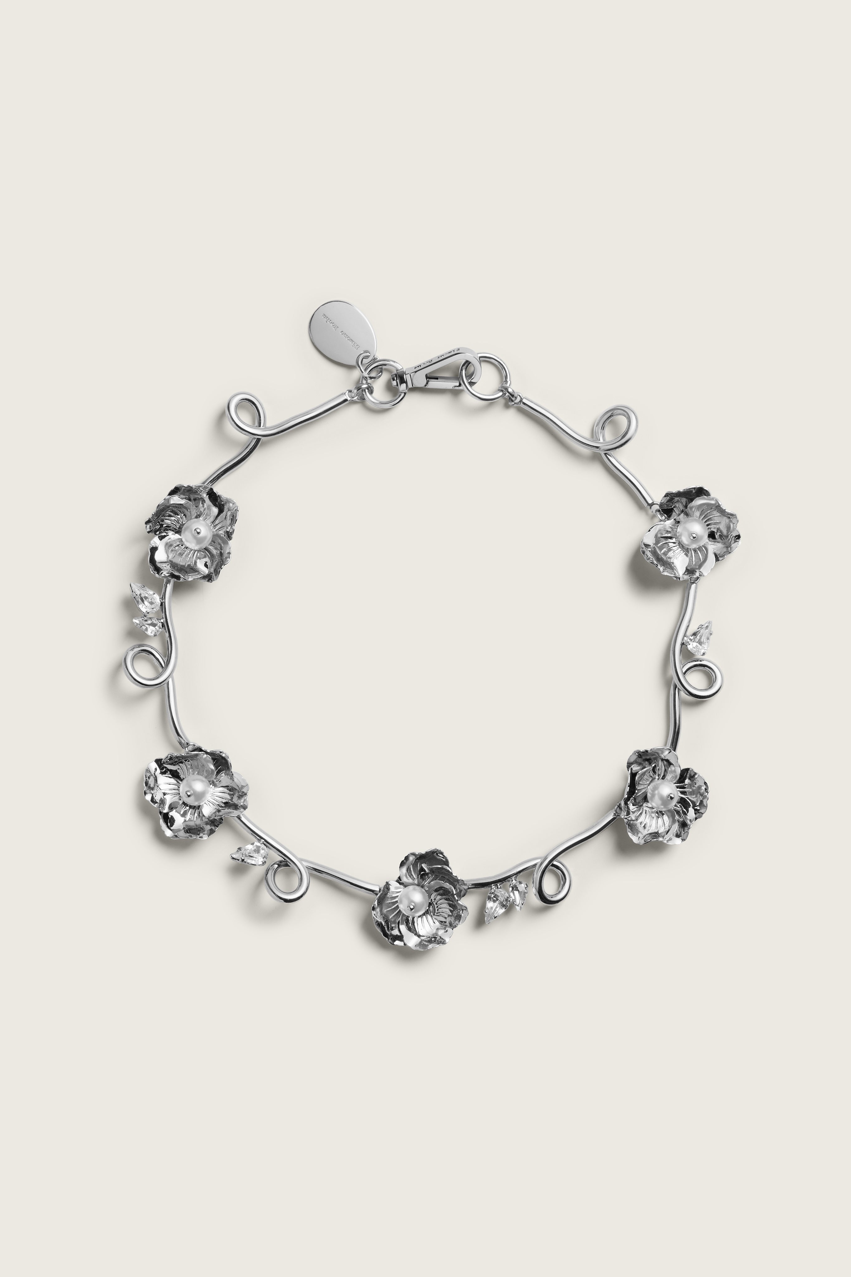 アクセサリー simone rocha Silver Charm Bracelet NKS1020900SILVER_01.tif_V2.jpg