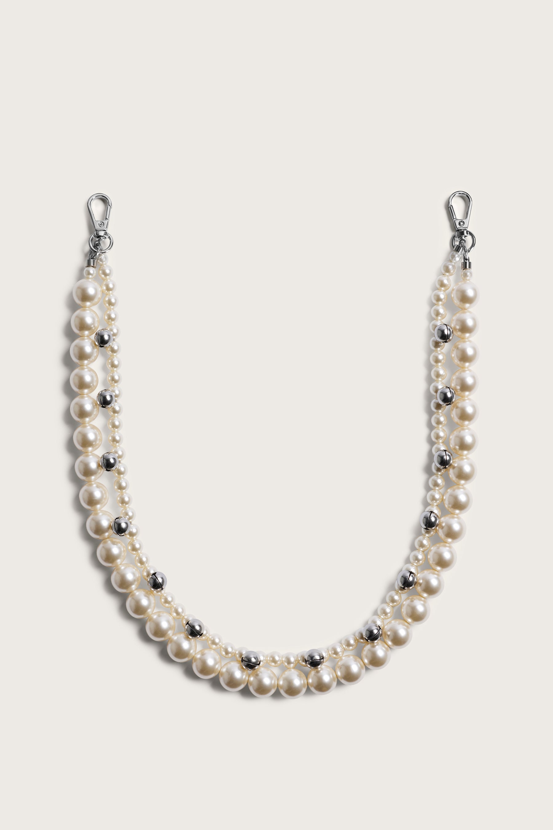 Bell Charm and Pearl Bag Strap – Simone Rocha US