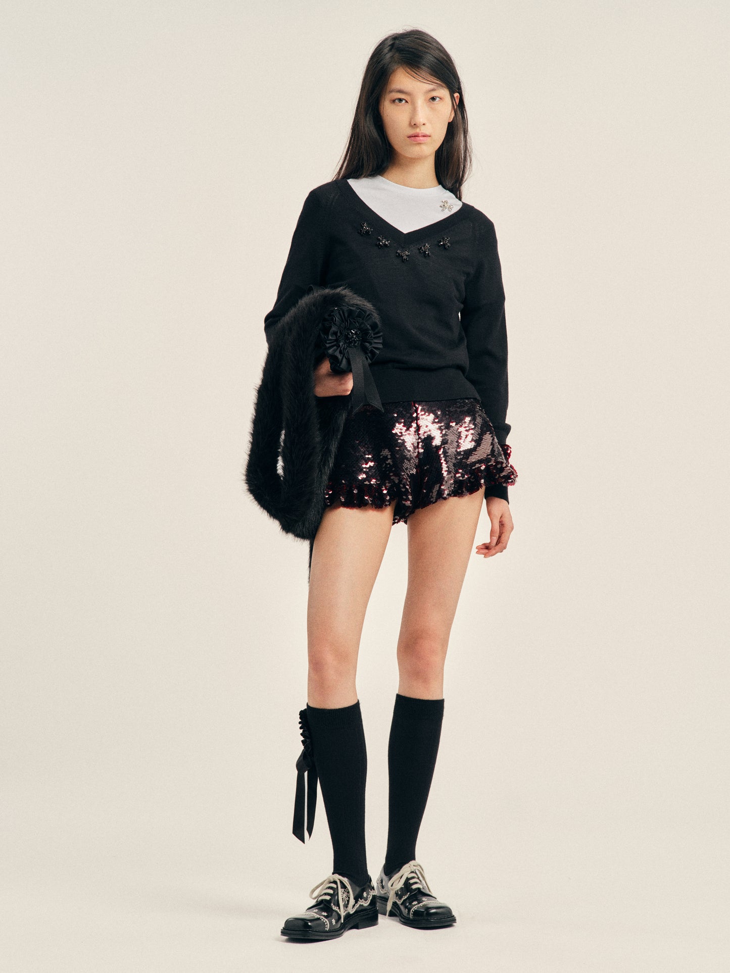 Ruffle Frill Shorts