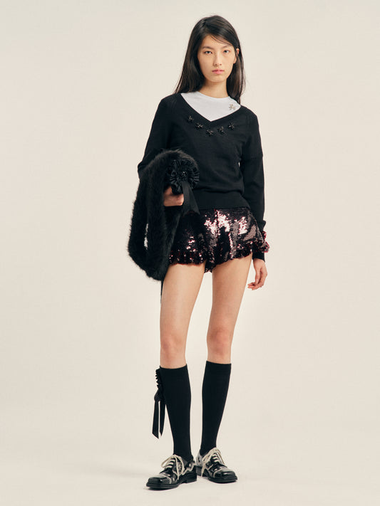 Ruffle Frill Shorts