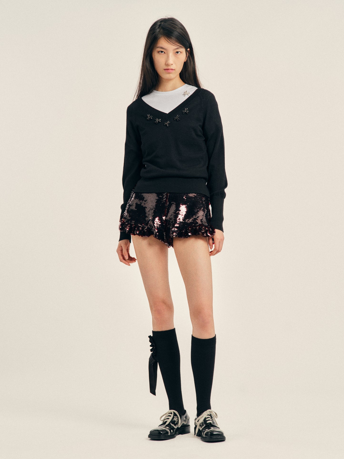 Ruffle Frill Shorts