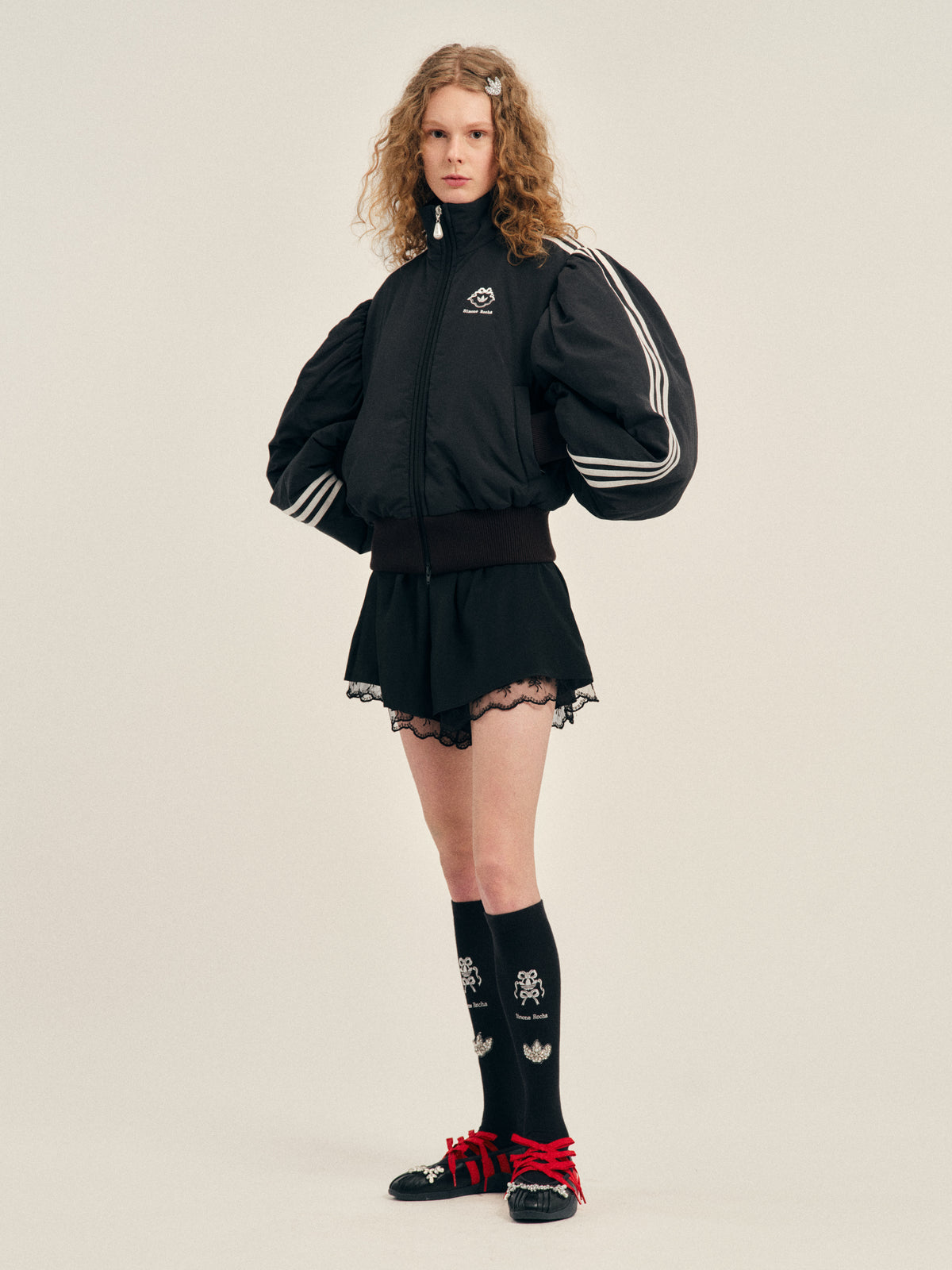 adidas Originals by Simone Rocha Firebird Puff Sleeve Jacket