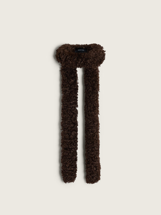 Skinny Faux Fur Scarf