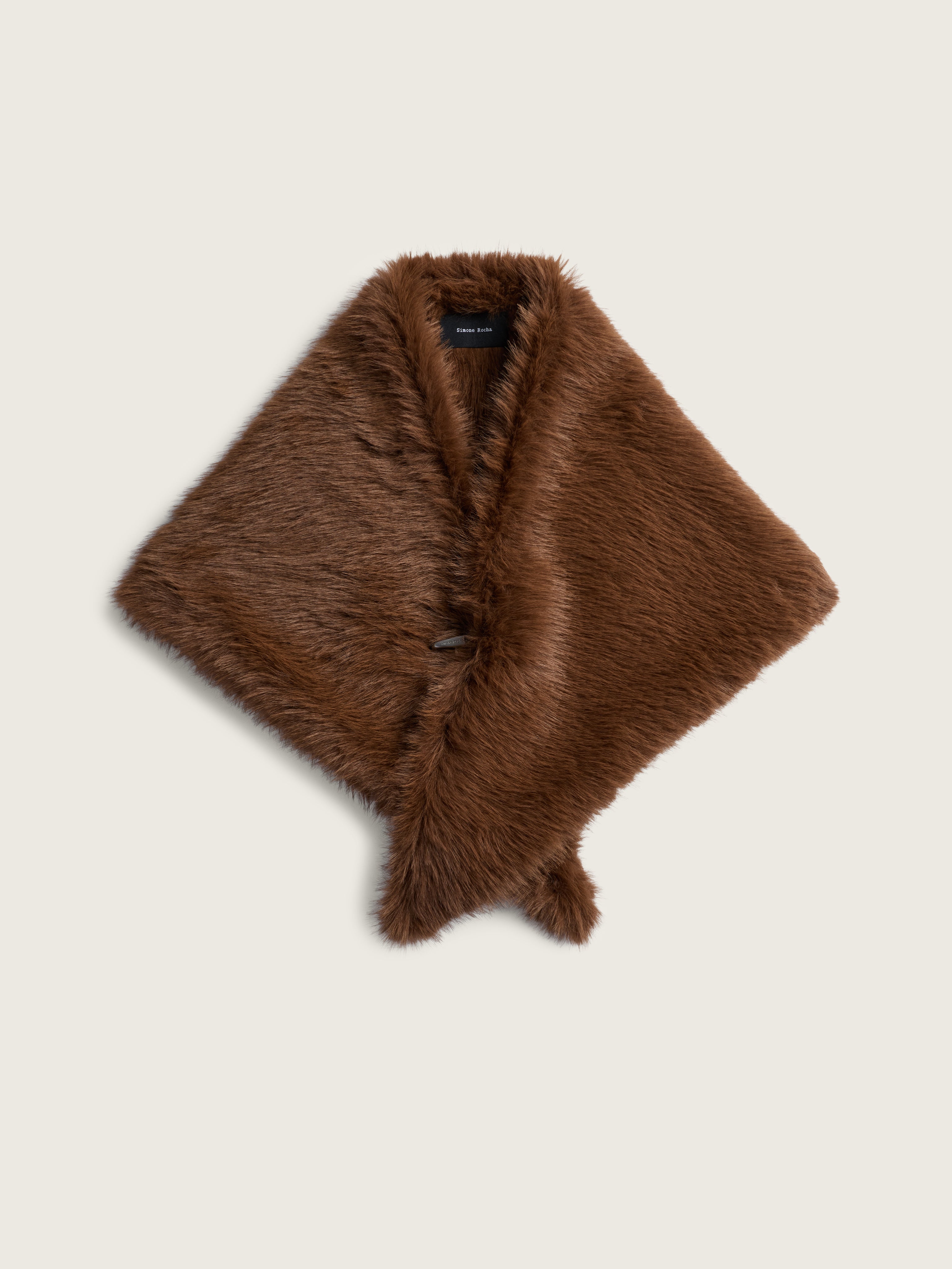 Large Faux Fur Neckerchief – Simone Rocha US