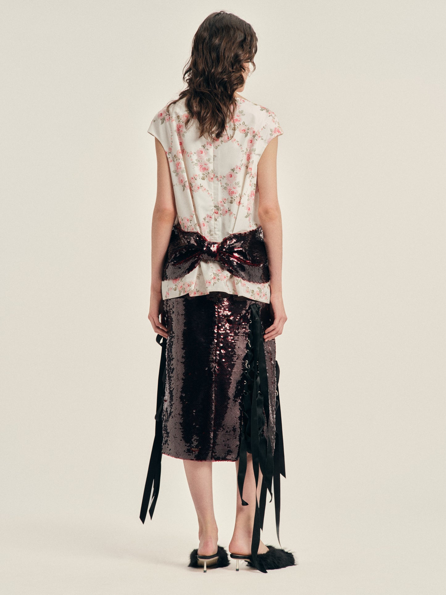 Unraveling Ribbon Ring Skirt