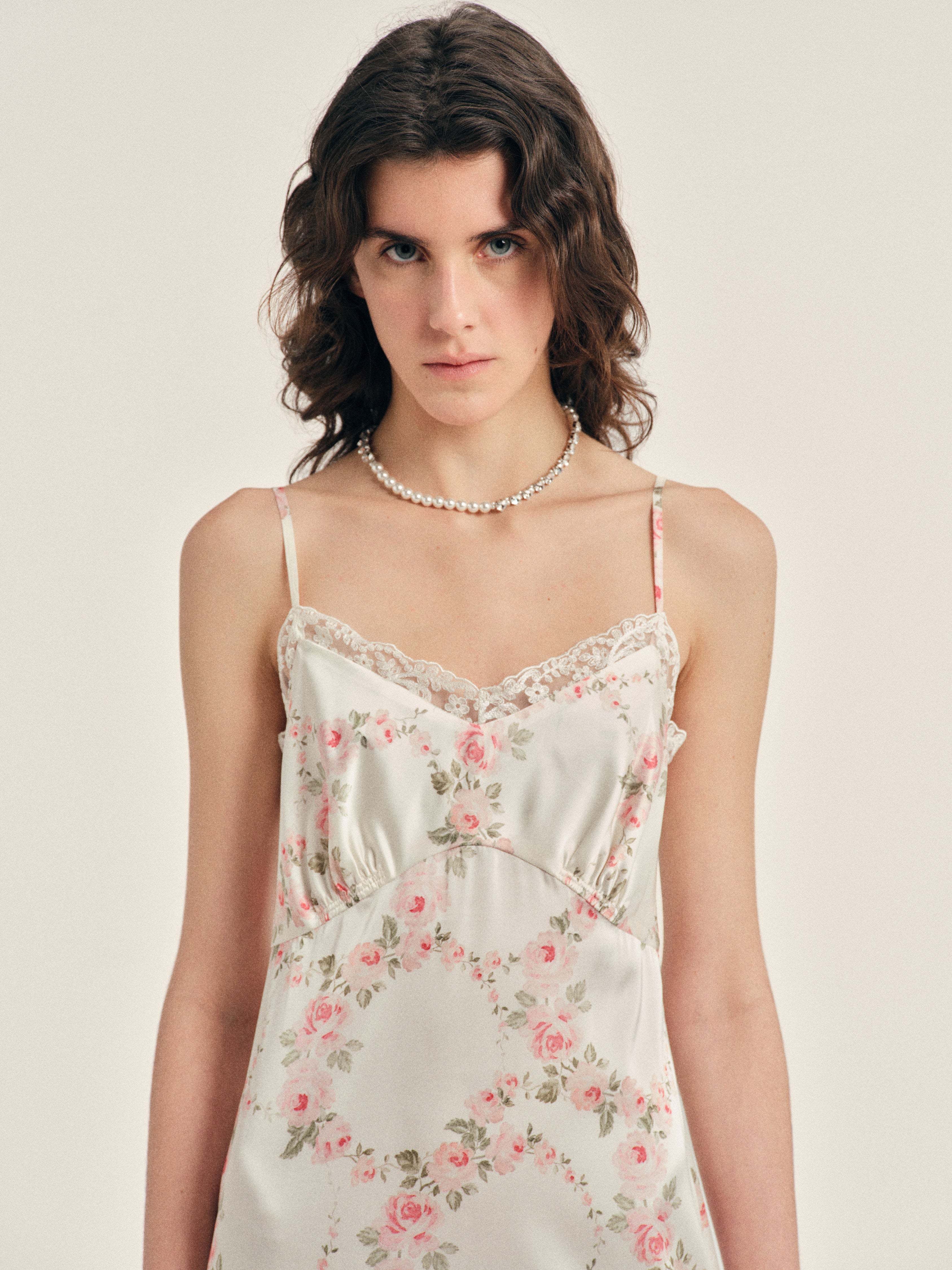 Quartet Pearl & Crystal Heart Necklace – Simone Rocha US