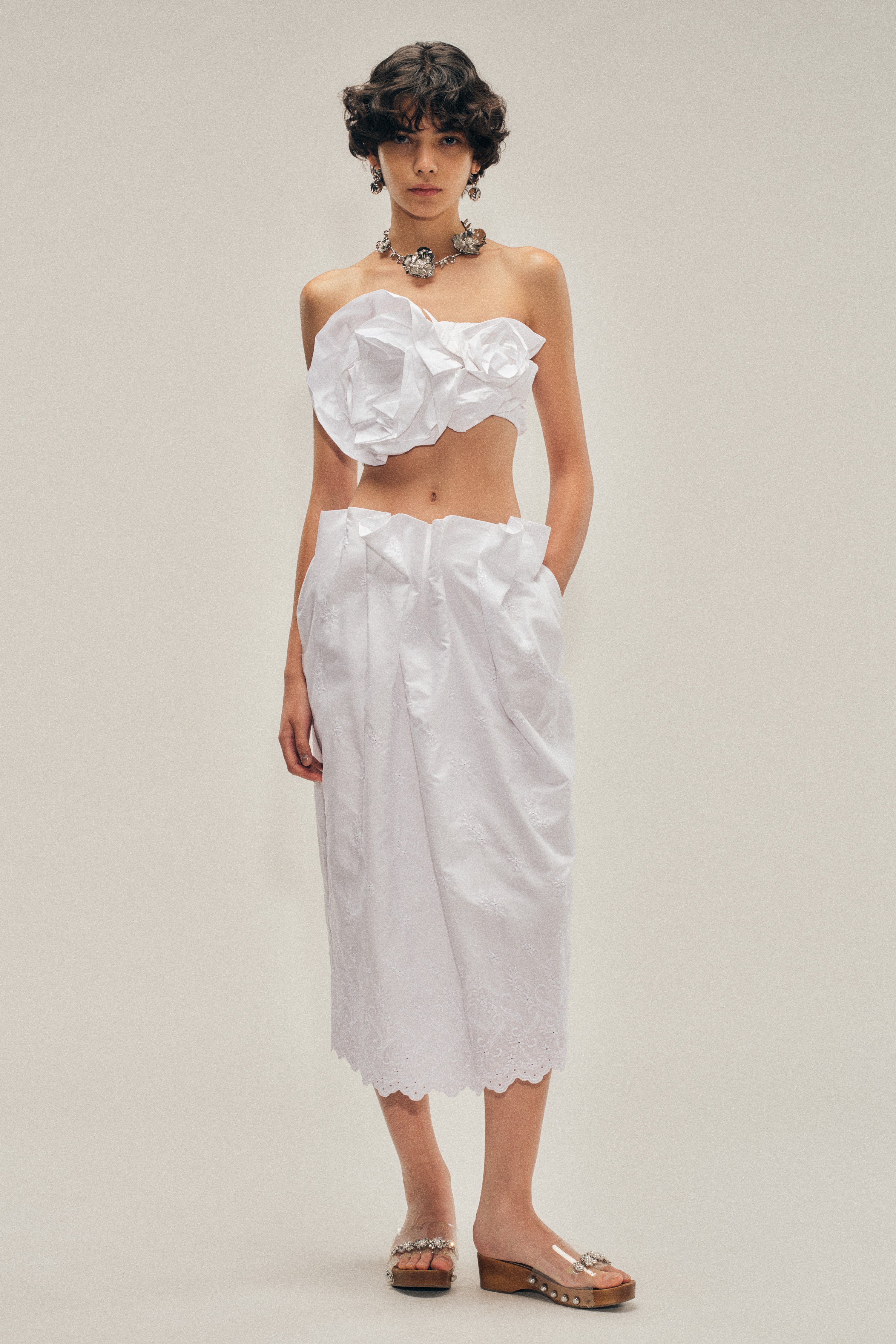 Pressed Rosette Bouquet Top – Simone Rocha US