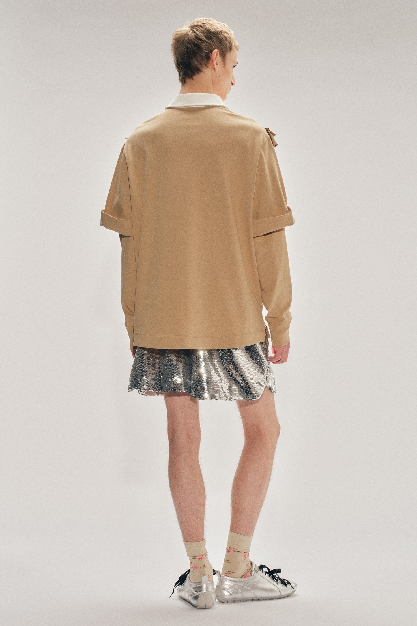 Ruffle Frill Rugby Shirt