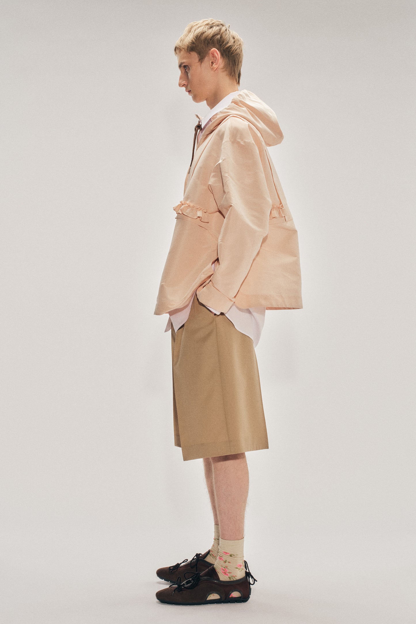 Ruffle Frill Cagoule