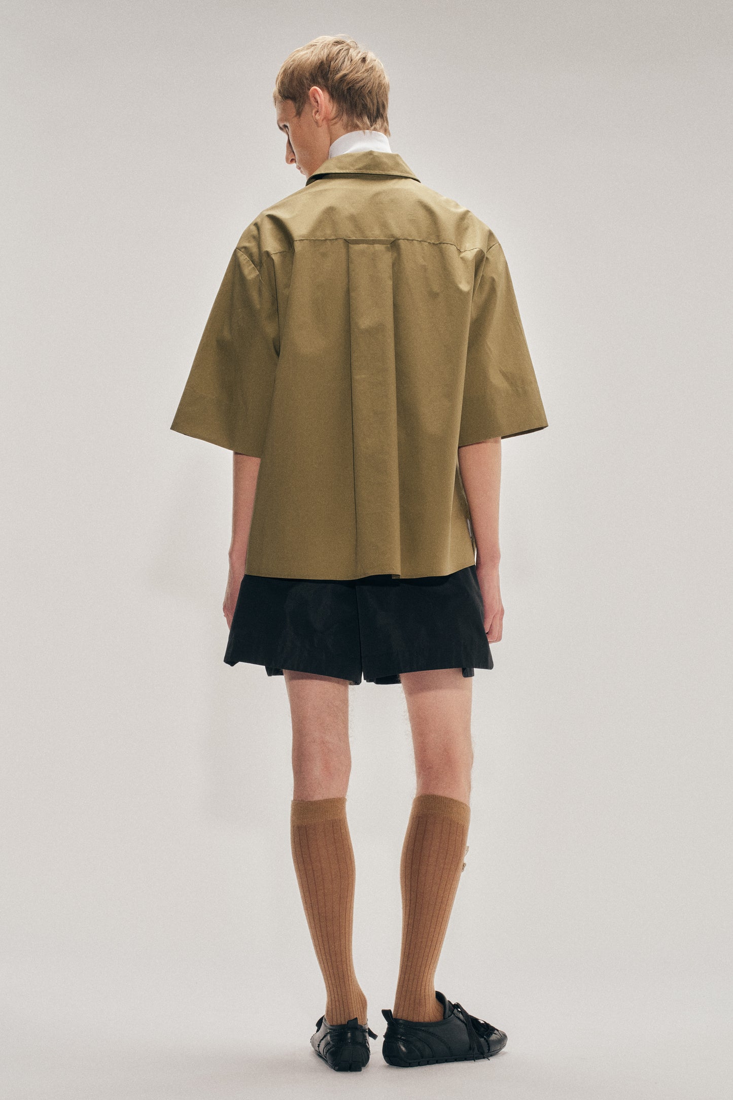 Embellished Boxy Pen Pocket Shirt