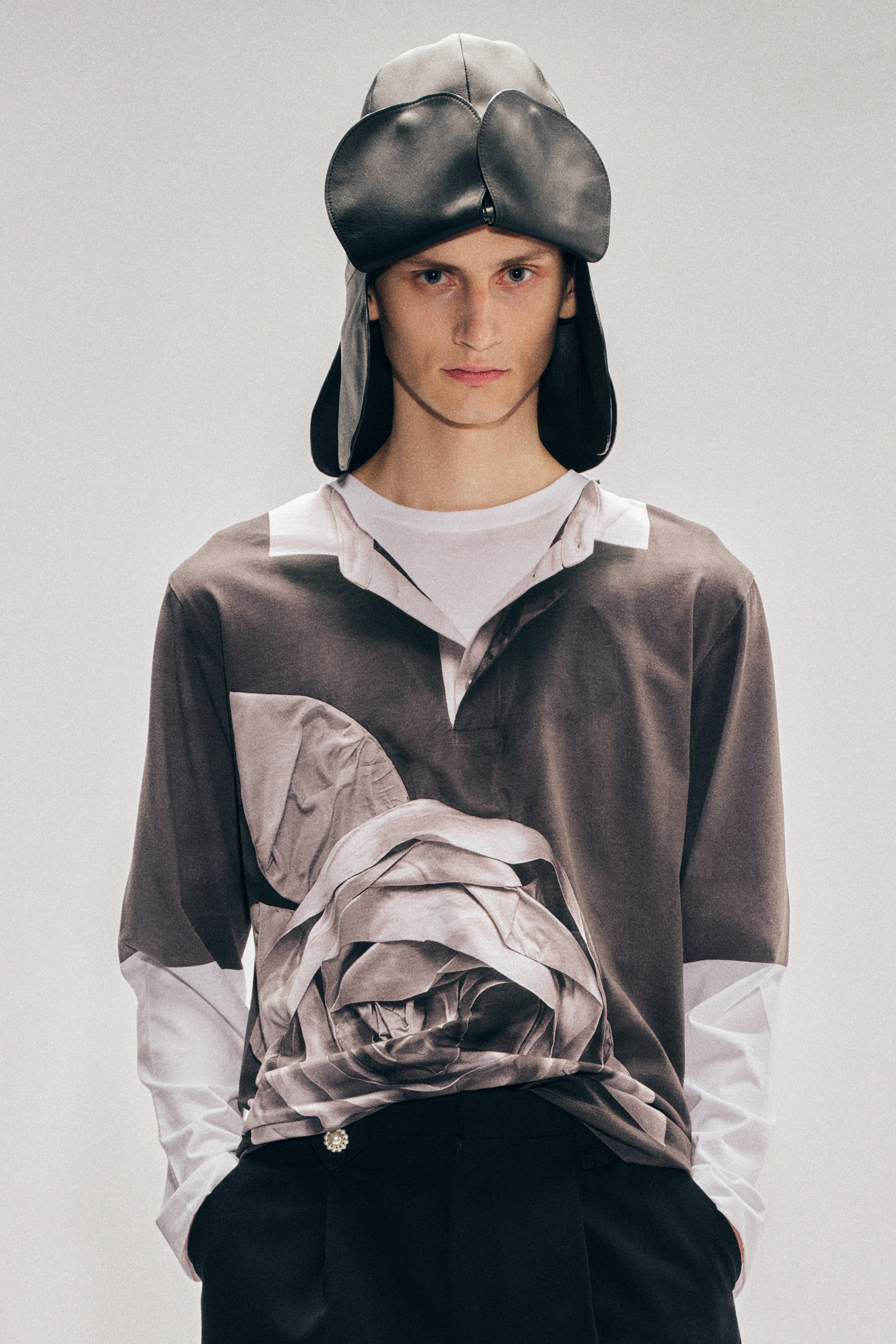 処分 Simone Rocha シャツ 美品 Simone Rocha Unraveling Ribbon Inset T-Shirt | Nordstrom