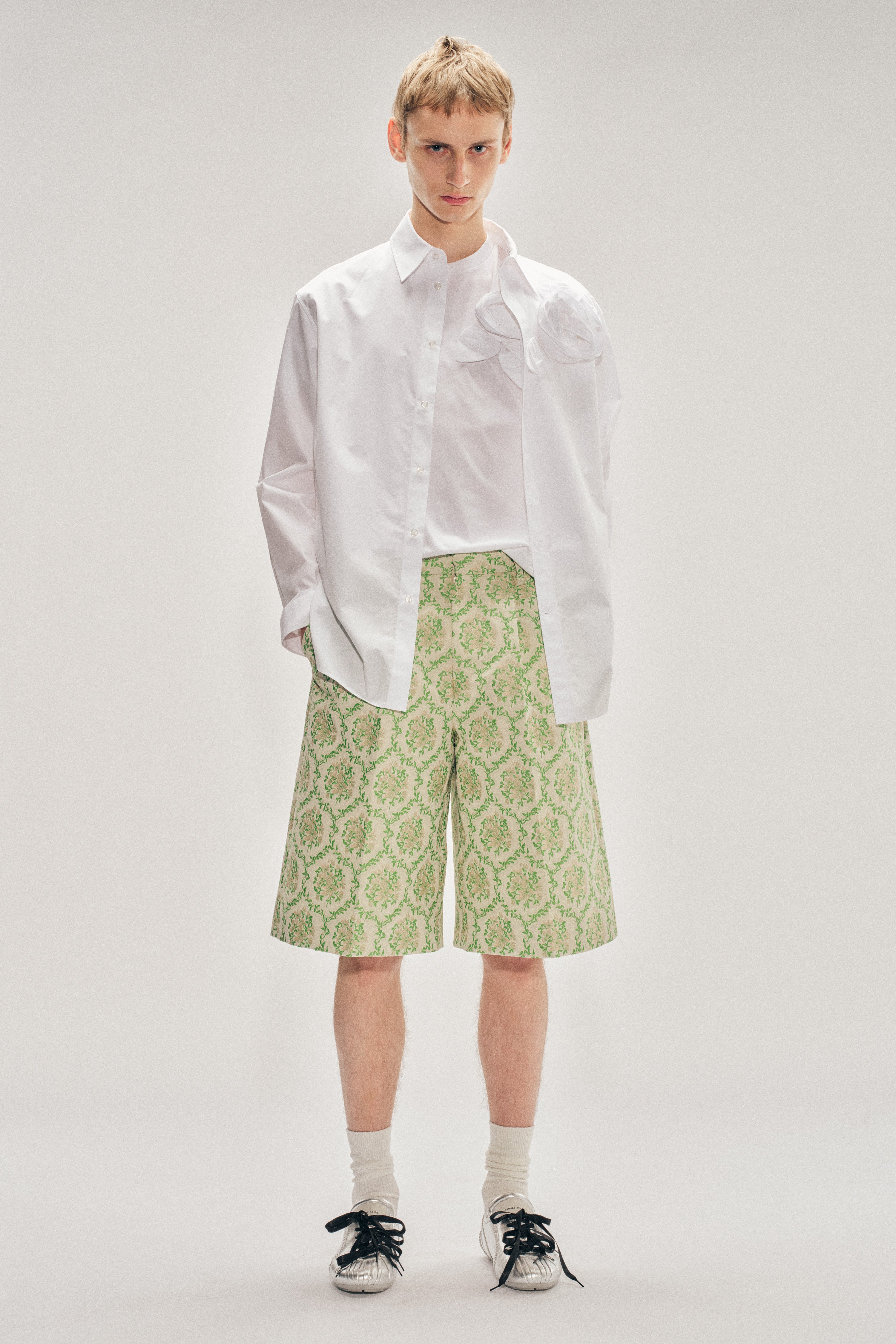 Pressed Rosette Easy Shirt – Simone Rocha US