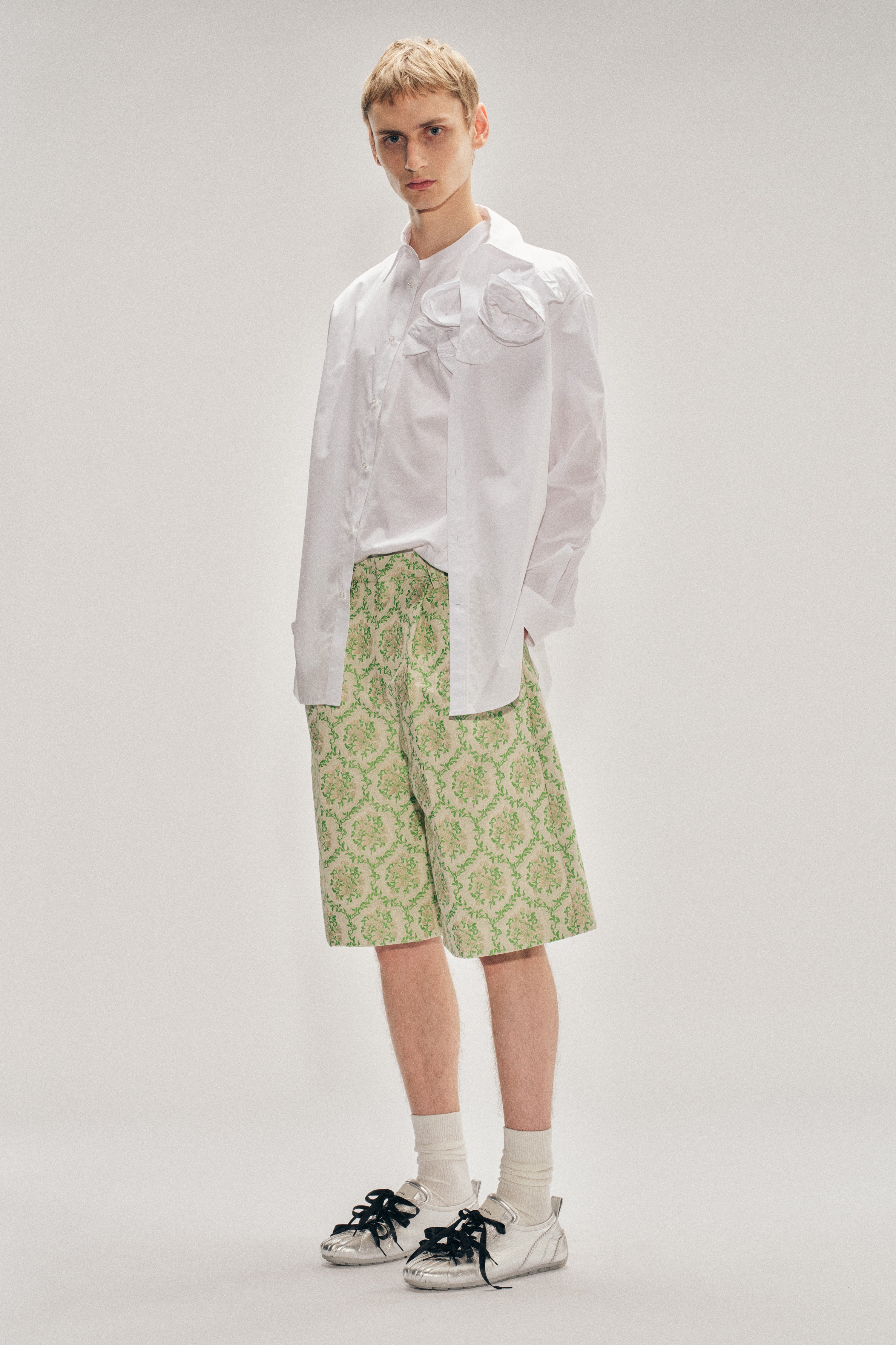 Pressed Rosette Easy Shirt – Simone Rocha US