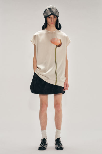 Poppy Motif Extended Smock Top – Simone Rocha US
