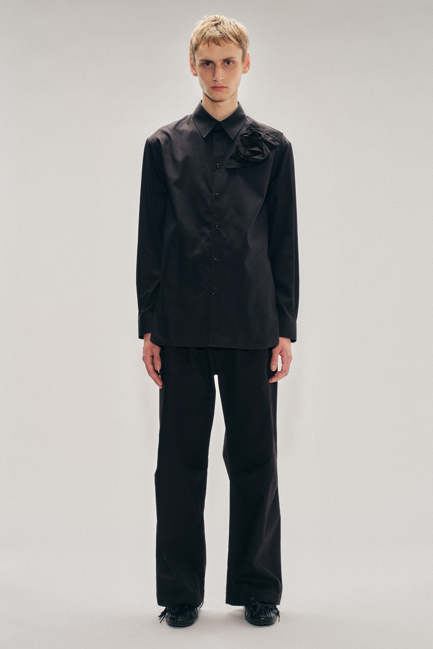 Pressed Rosette Easy Shirt