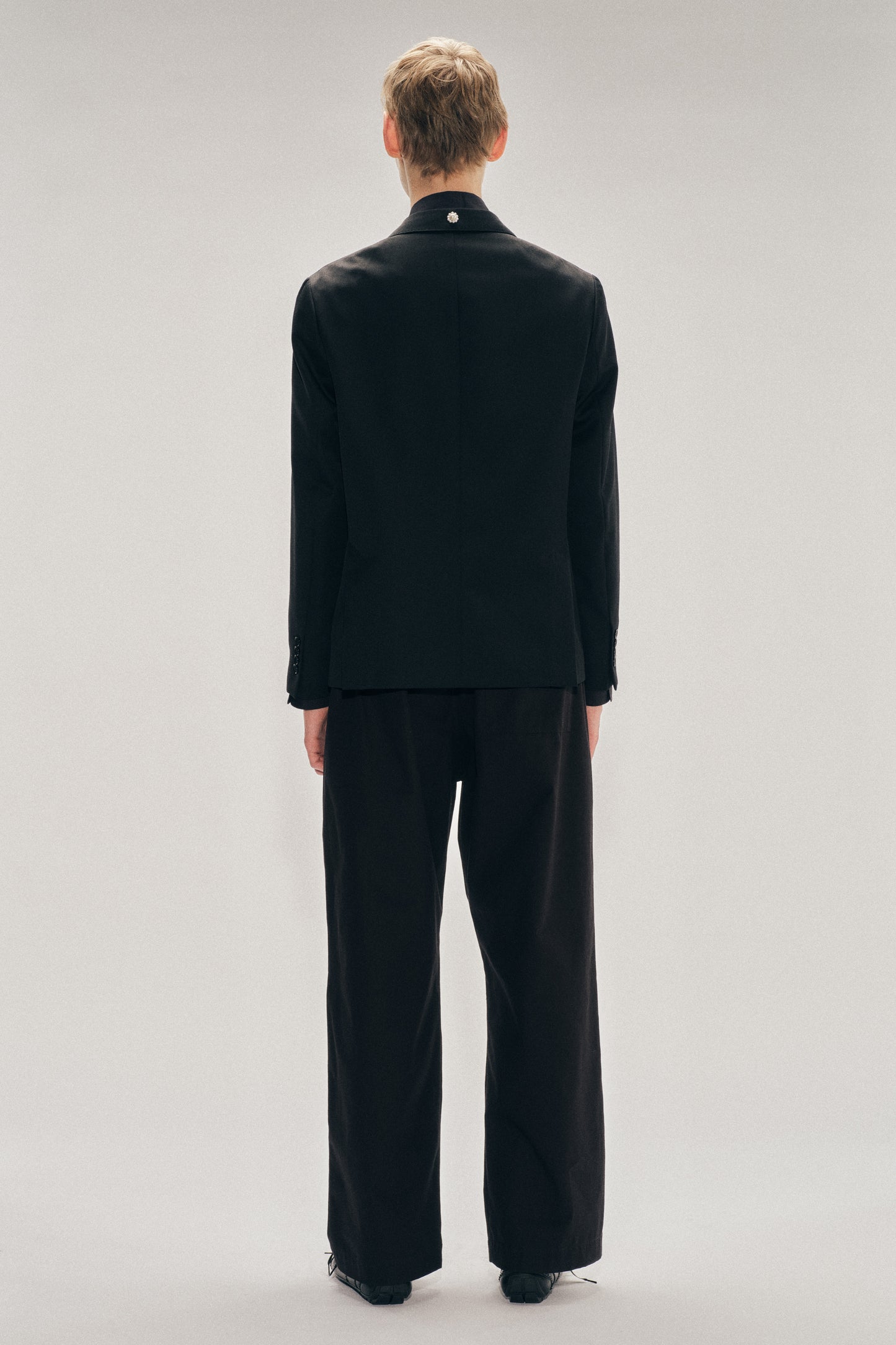 Elasticated Knee Pleat Trousers