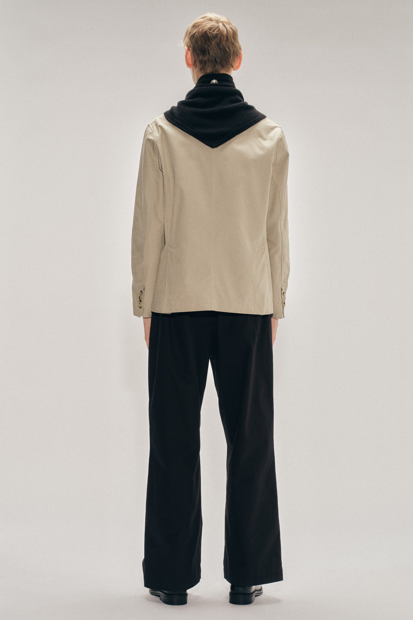 Embellished Cashmere Neckerchief