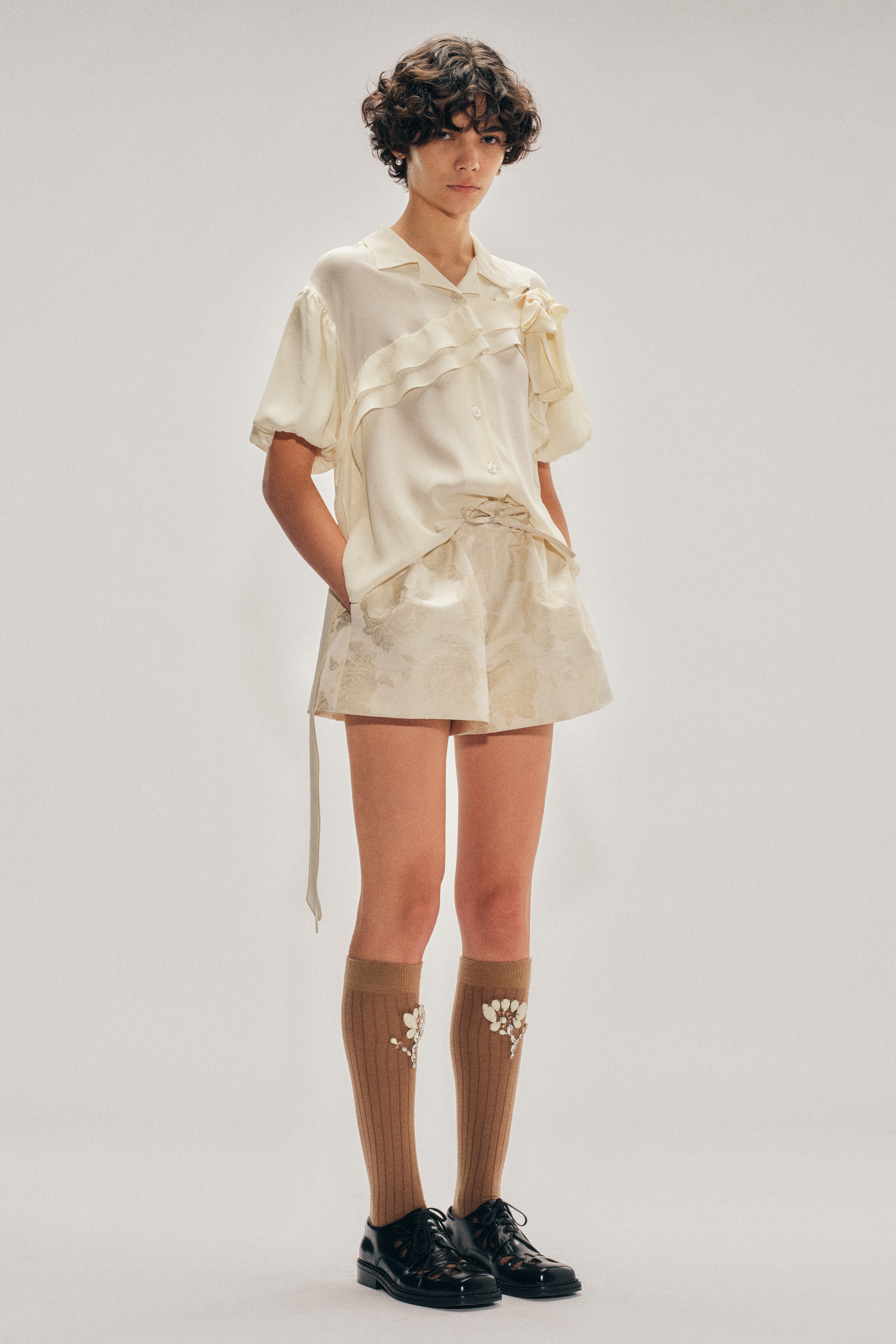 Daisy Cutout Square Toe Brogue – Simone Rocha US