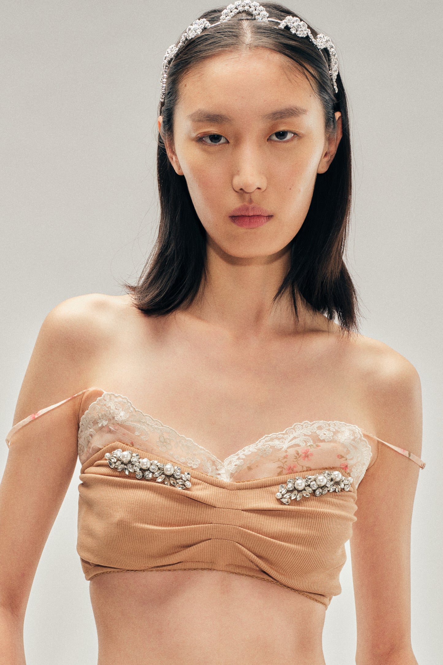 Embellished Sculpt Bandeau