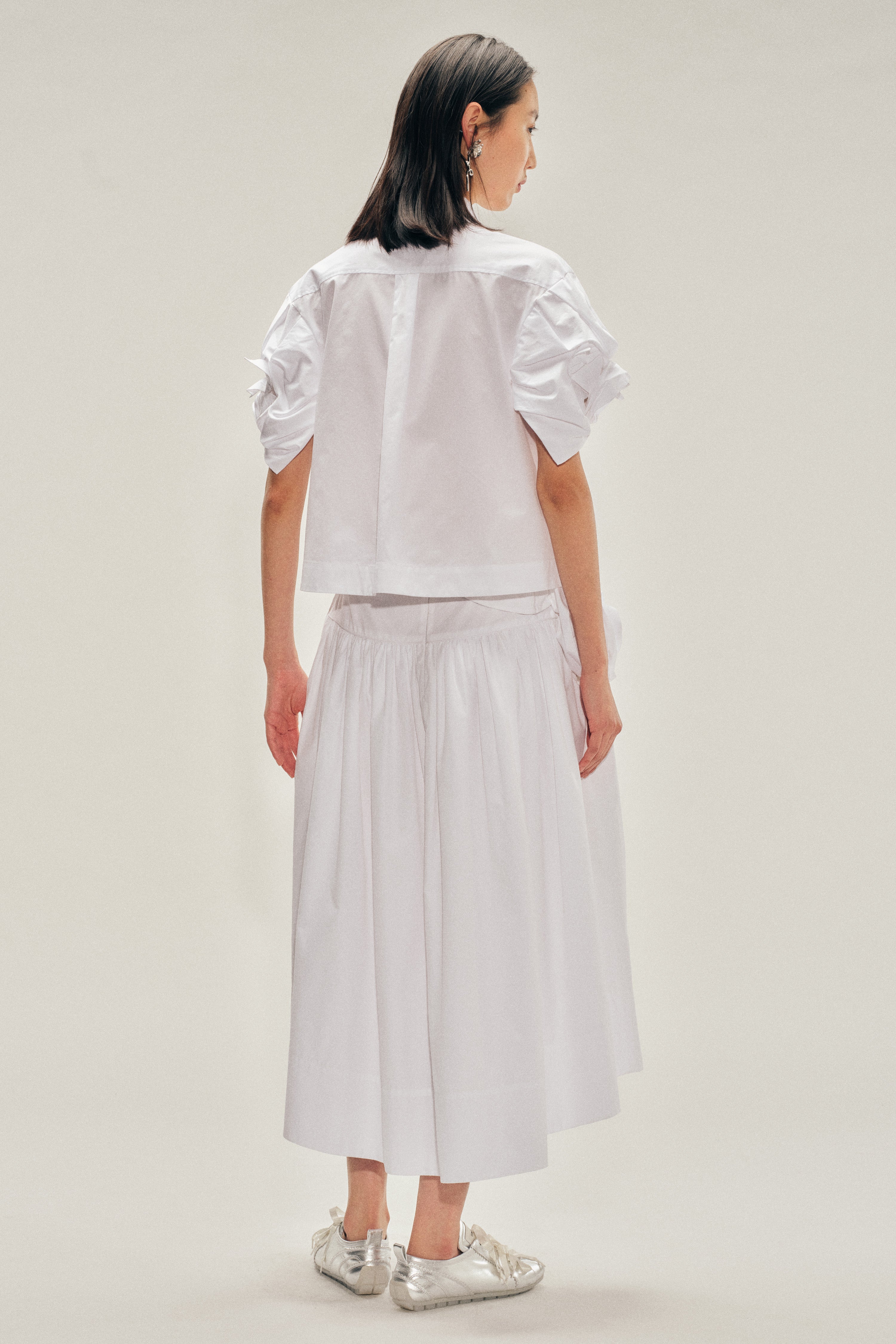 Pressed Rosette Basque Skirt – Simone Rocha US