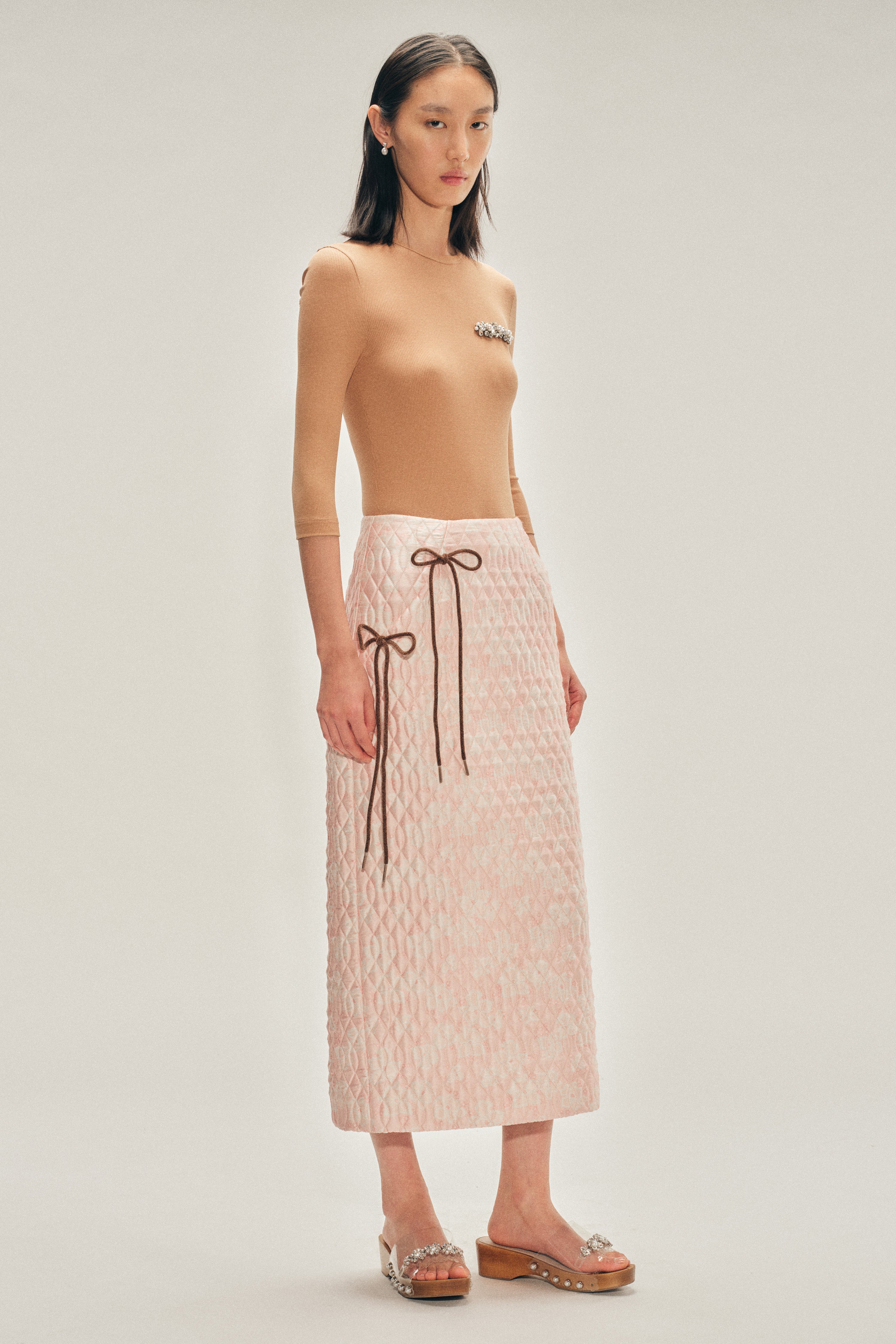 Embellished Scalloped Wooden Clog – Simone Rocha US