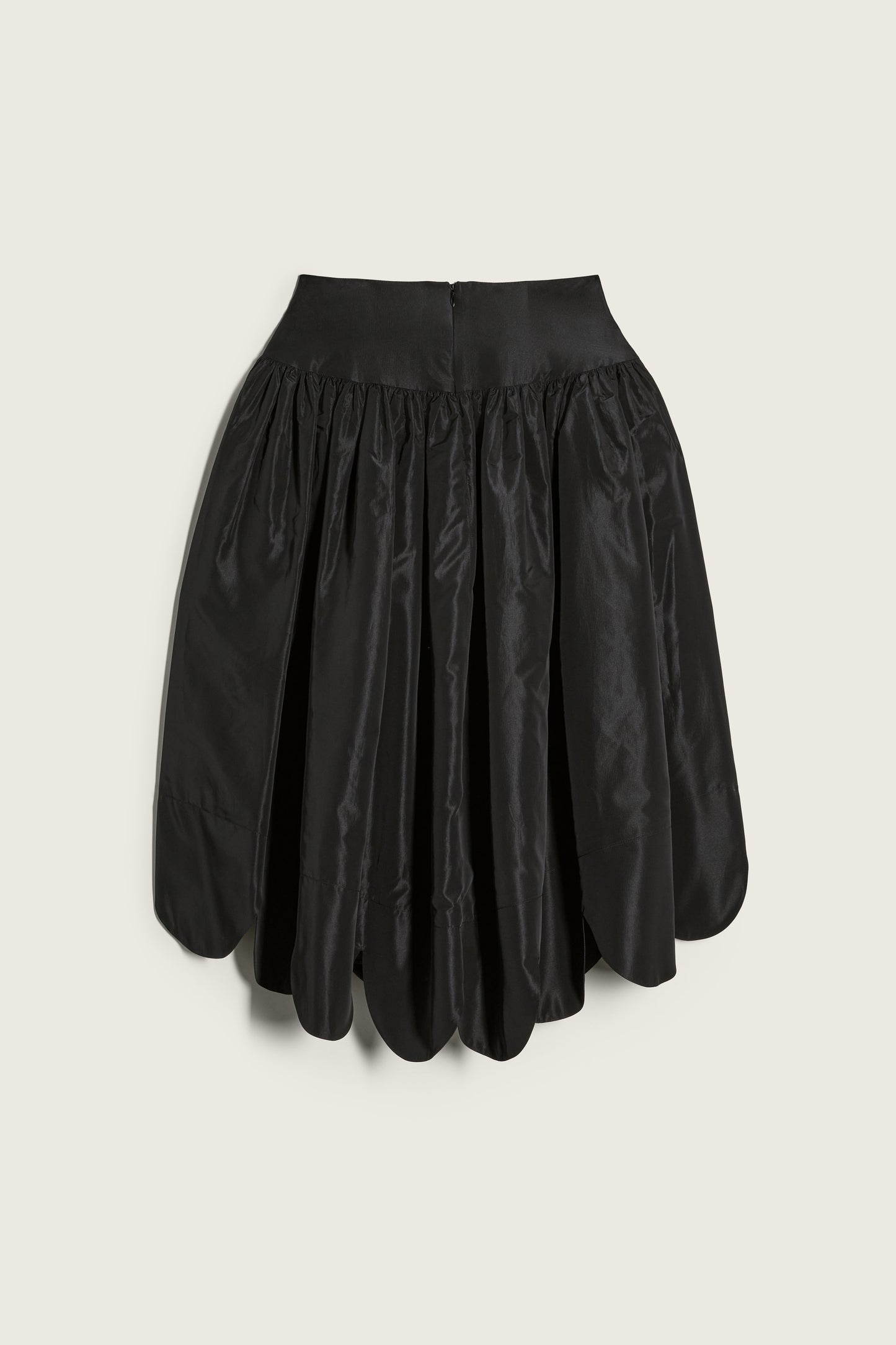 Petal Hem Basque Skirt