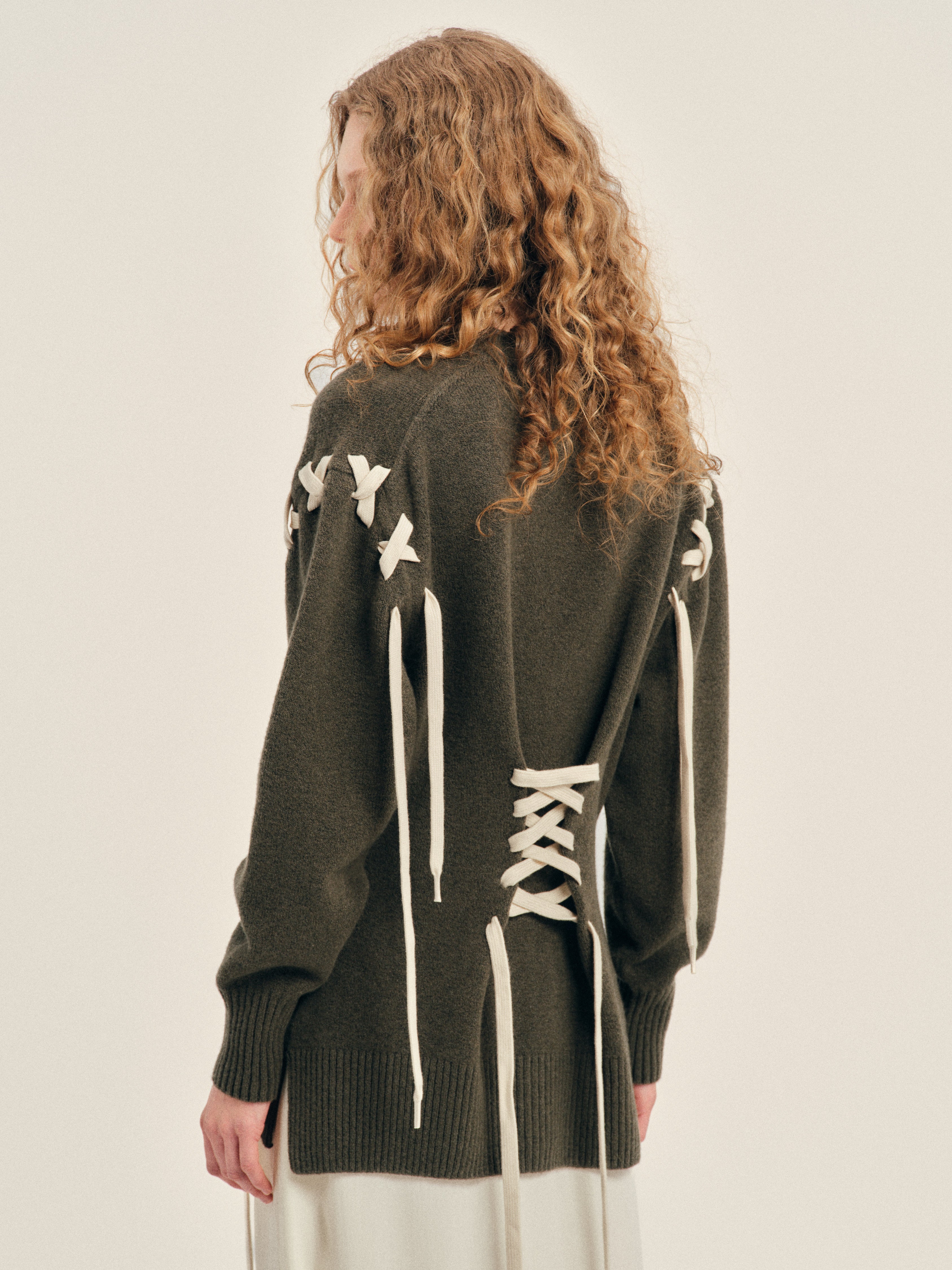 Merino Sculpted Corset Cardigan – Simone Rocha US
