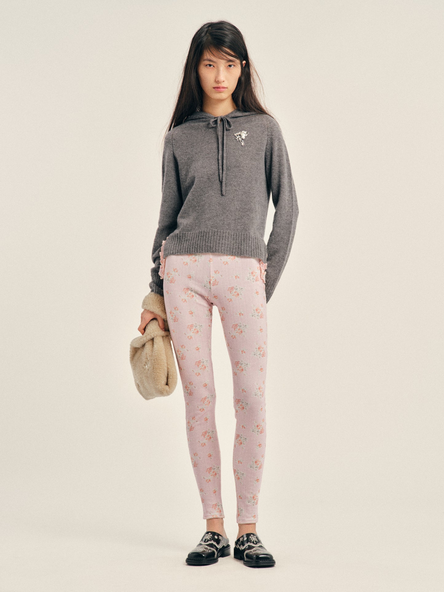 Pointelle Ruffle Frill Long Johns