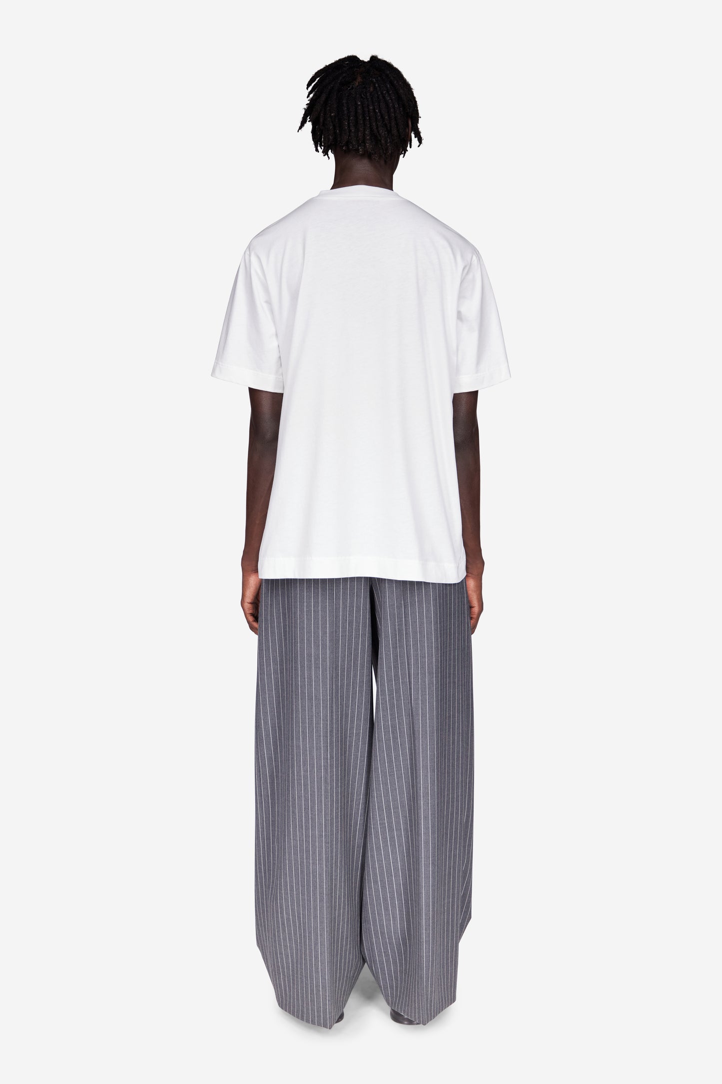 Pleated Wide Leg Trouser